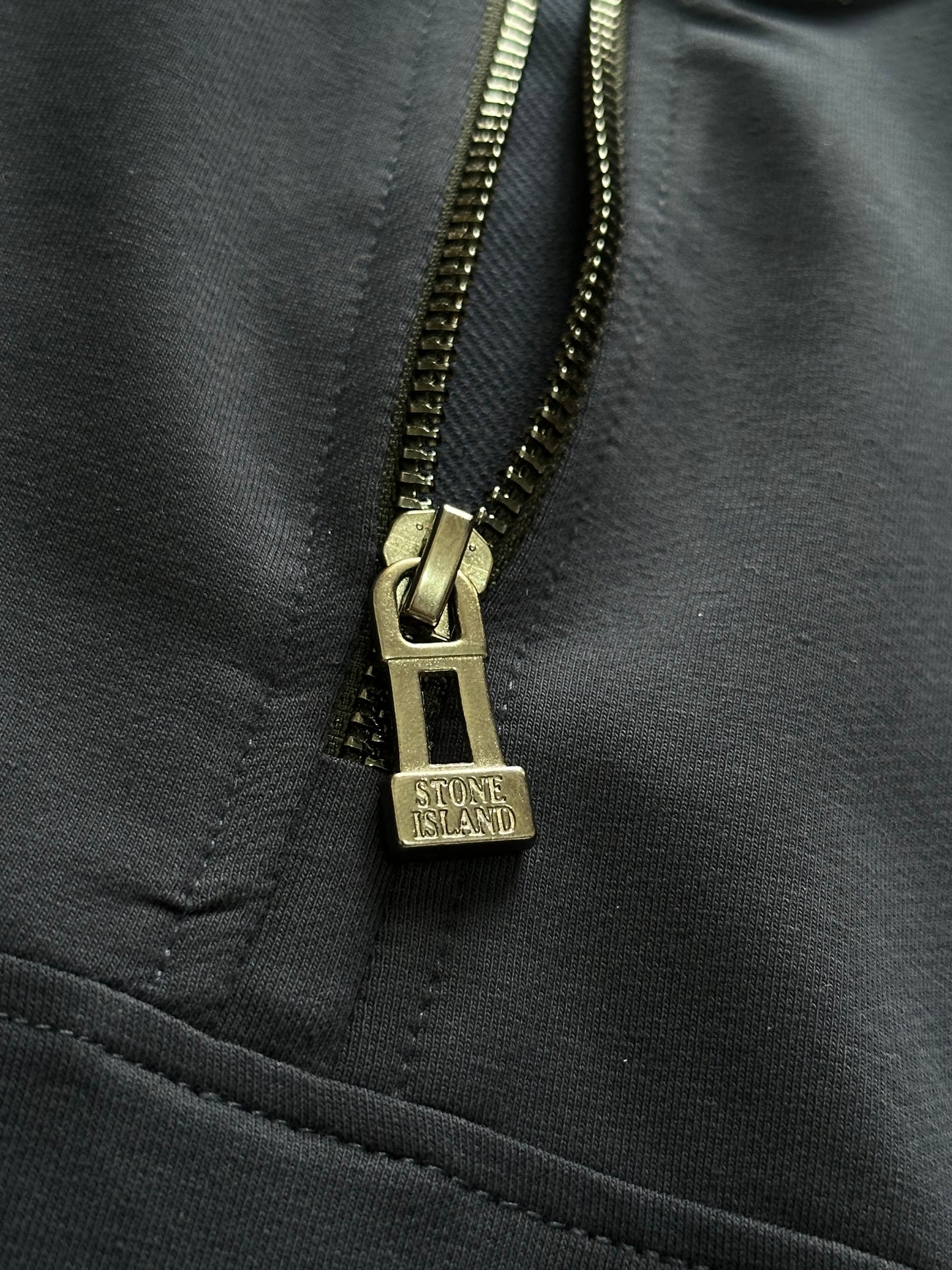 DEMI ZIP STONE ISLAND BLUE