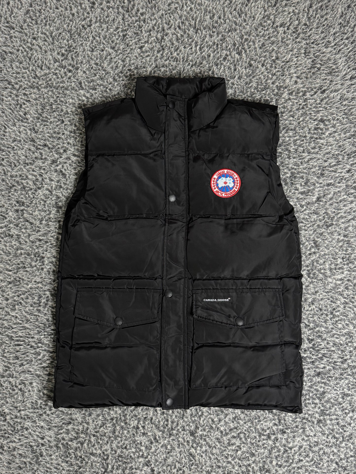 CANADA GOOSE BLACK GILET