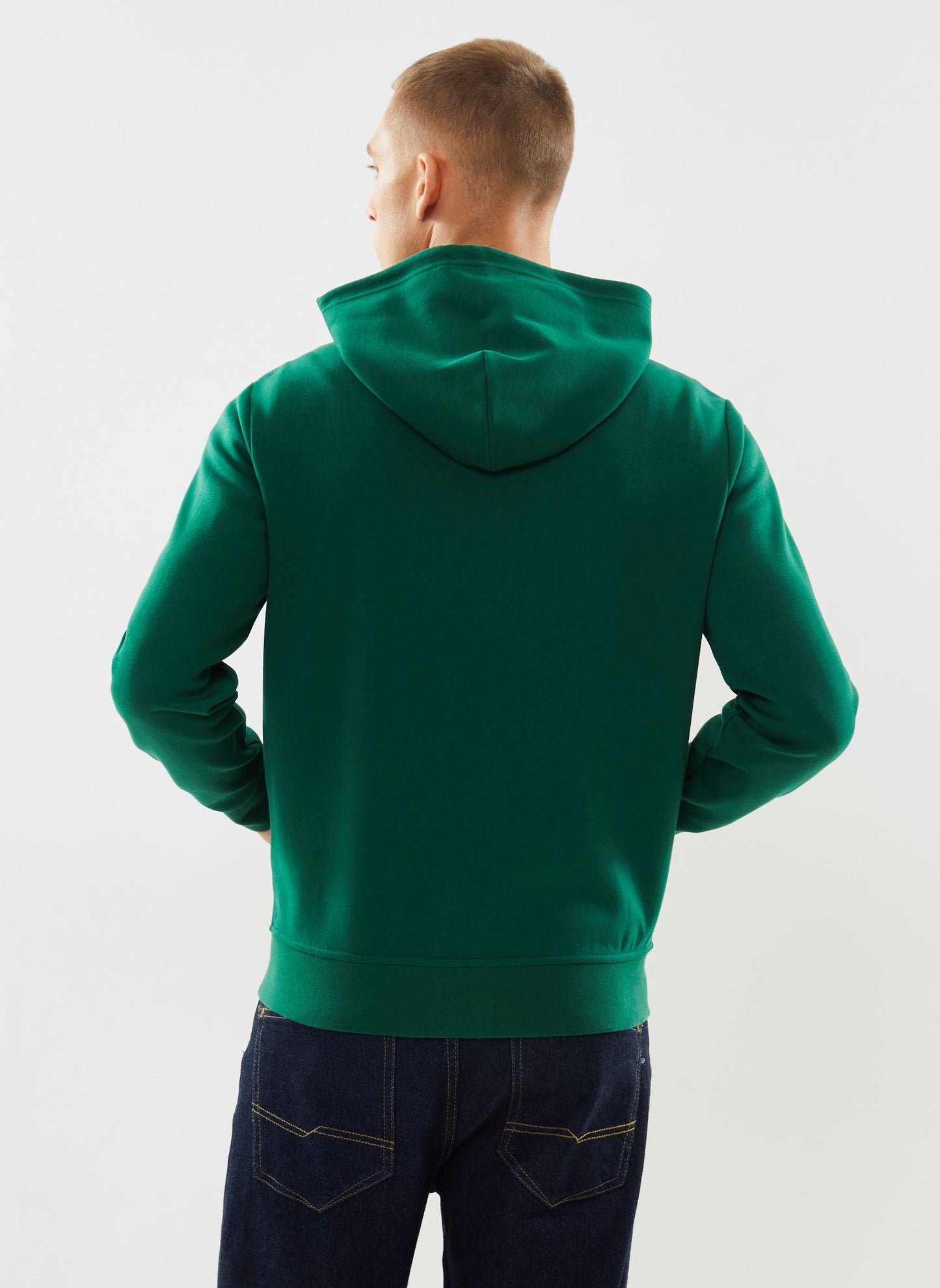 POLO RALPH LAUREN GREEN ZIP UP HOODIE