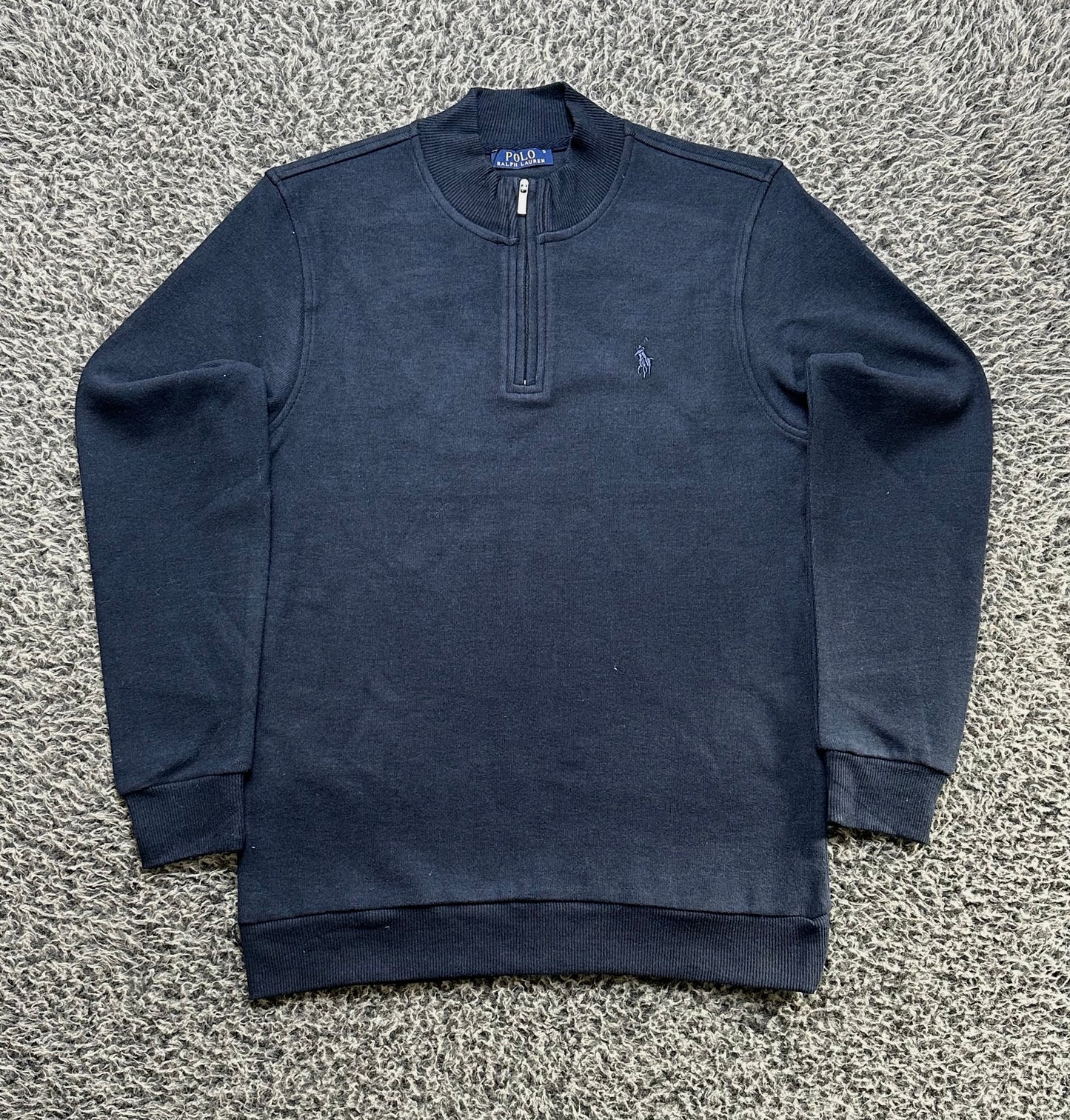 RALPH LAUREN BLUE DEMI ZIP