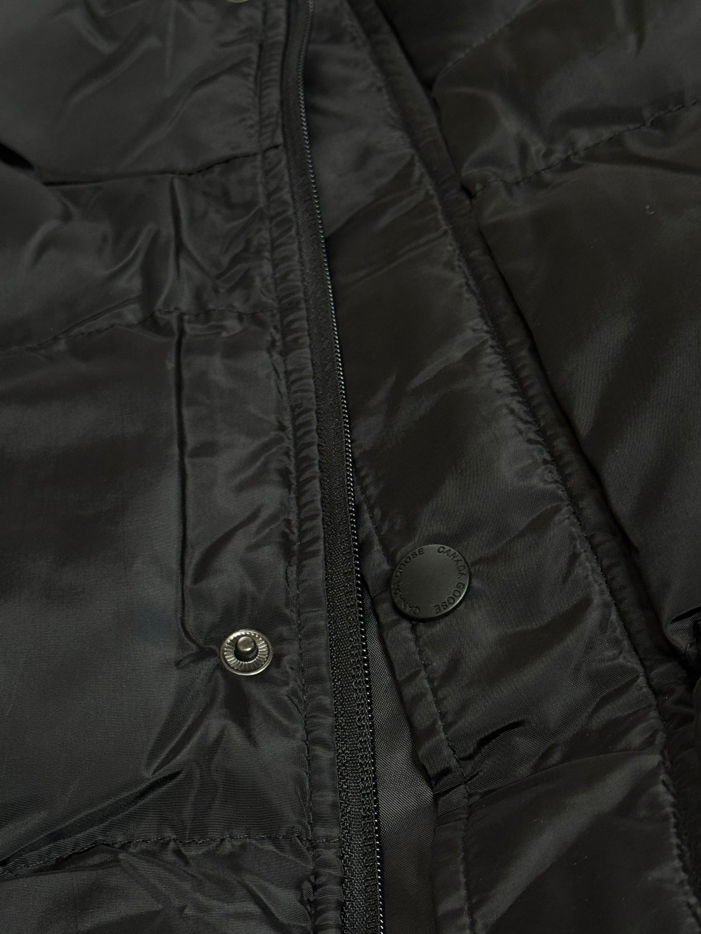 CANADA GOOSE BLACK GILET