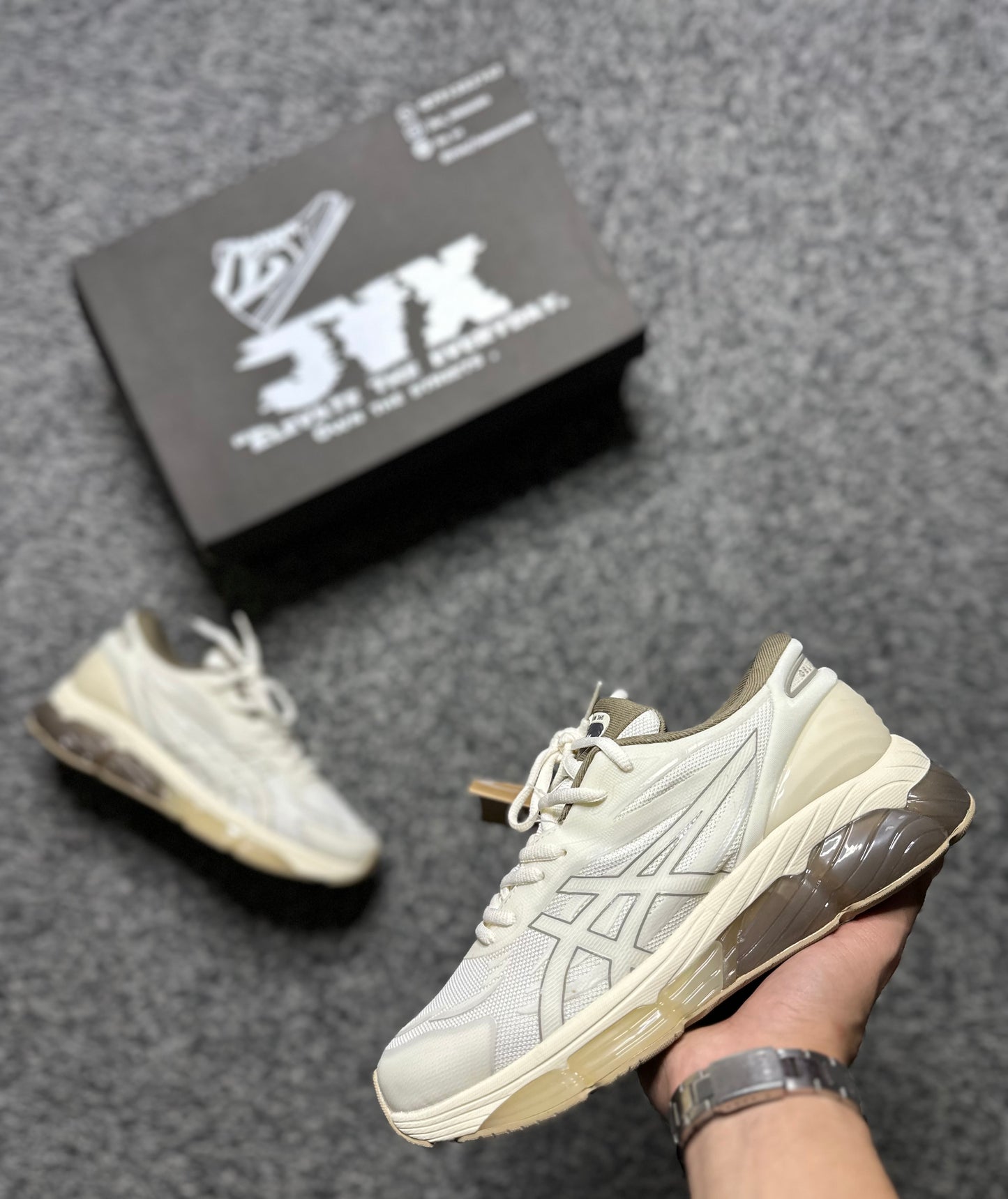 ASICS GEL QUANTUM 360 CREAMY WHITE