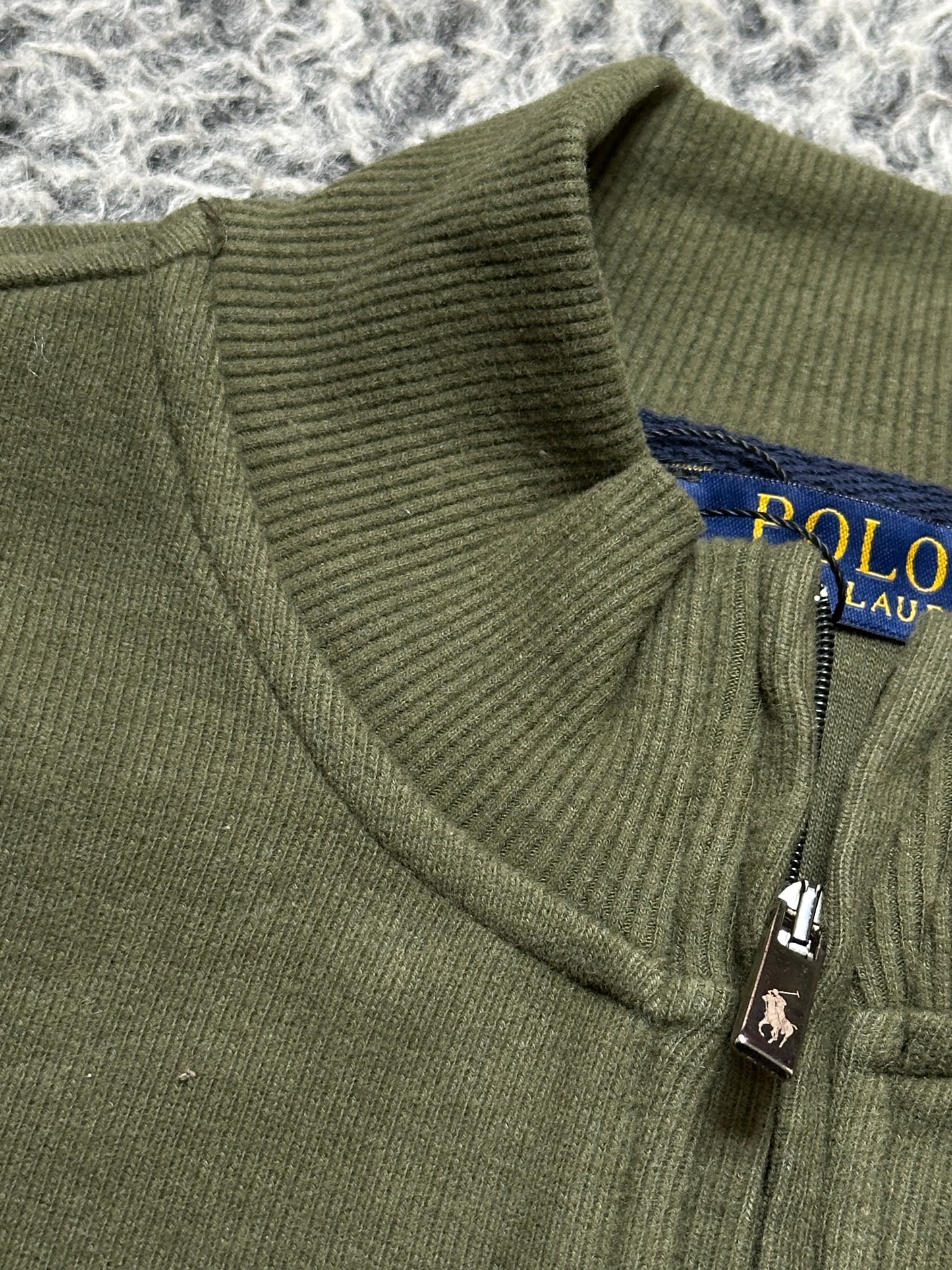 RALPH LAUREN GREEN DEMI ZIP