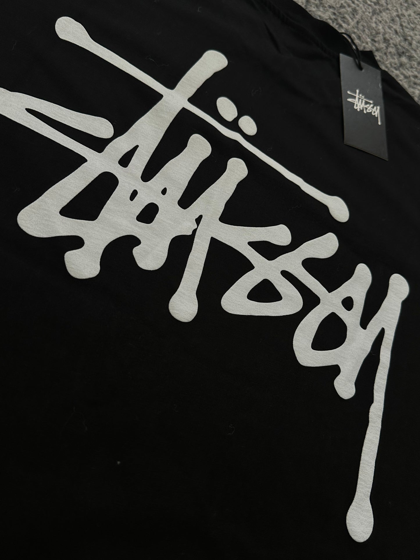 STUSSY BLACK SHIRT
