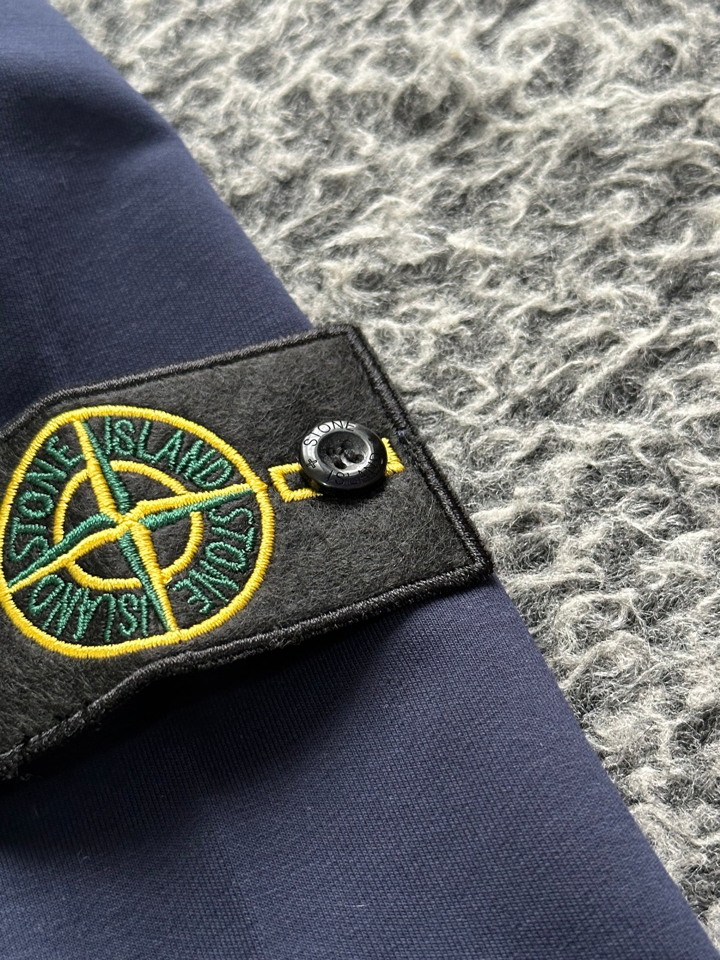DEMI ZIP STONE ISLAND BLUE