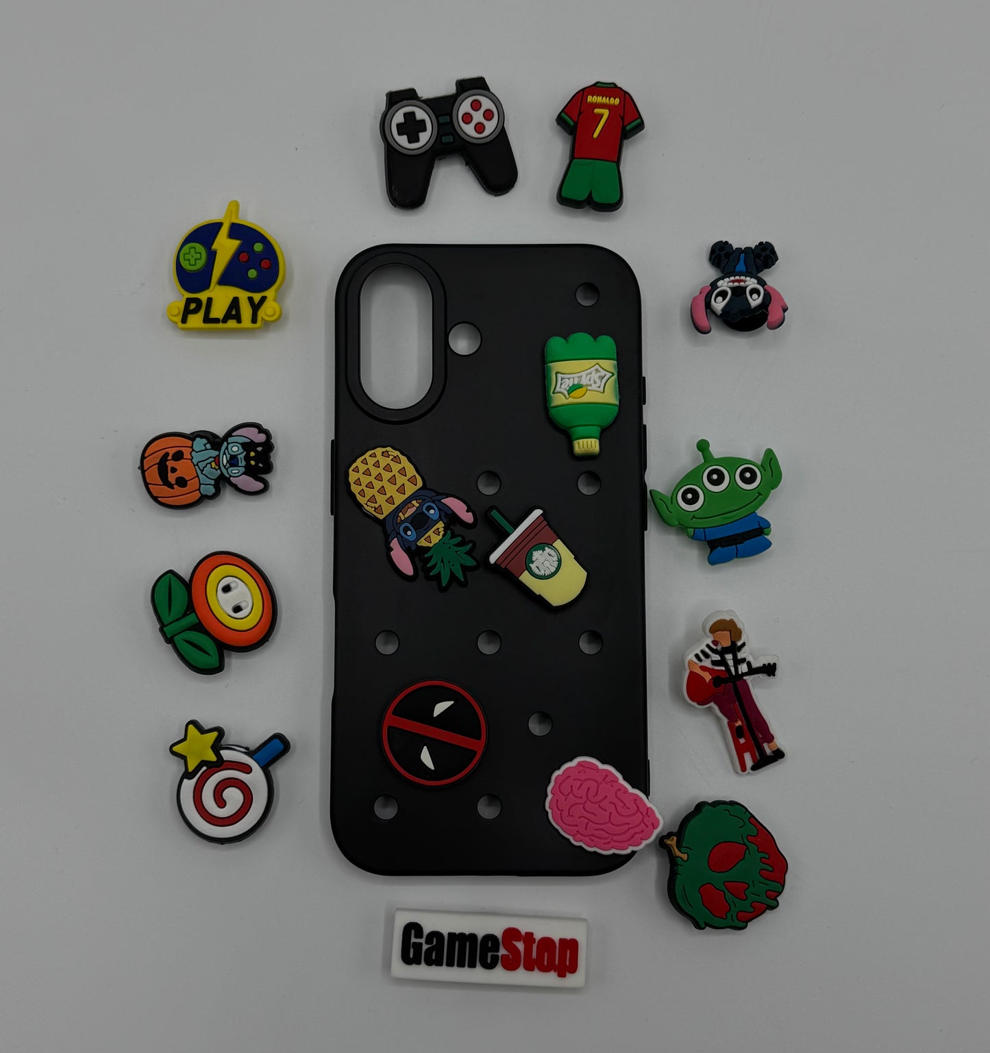 ANTICHOC CROCS IPHONE (PINS A VOTRE CHOIX)