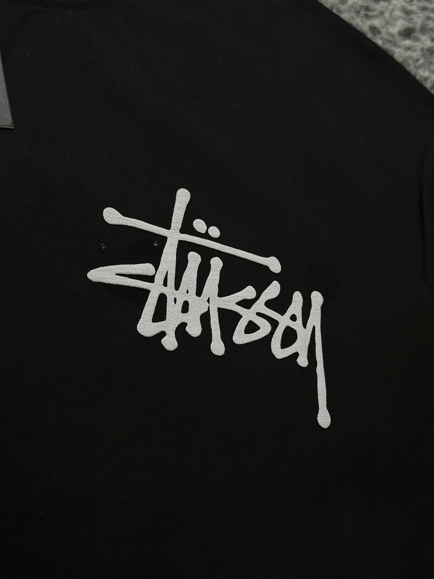 STUSSY BLACK SHIRT