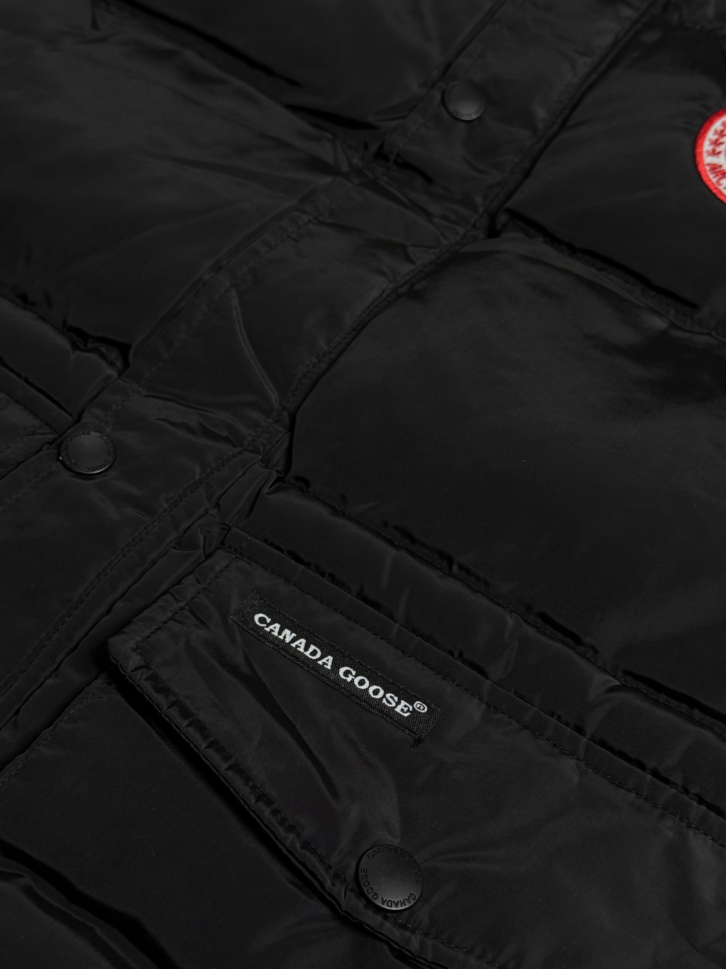 CANADA GOOSE BLACK GILET