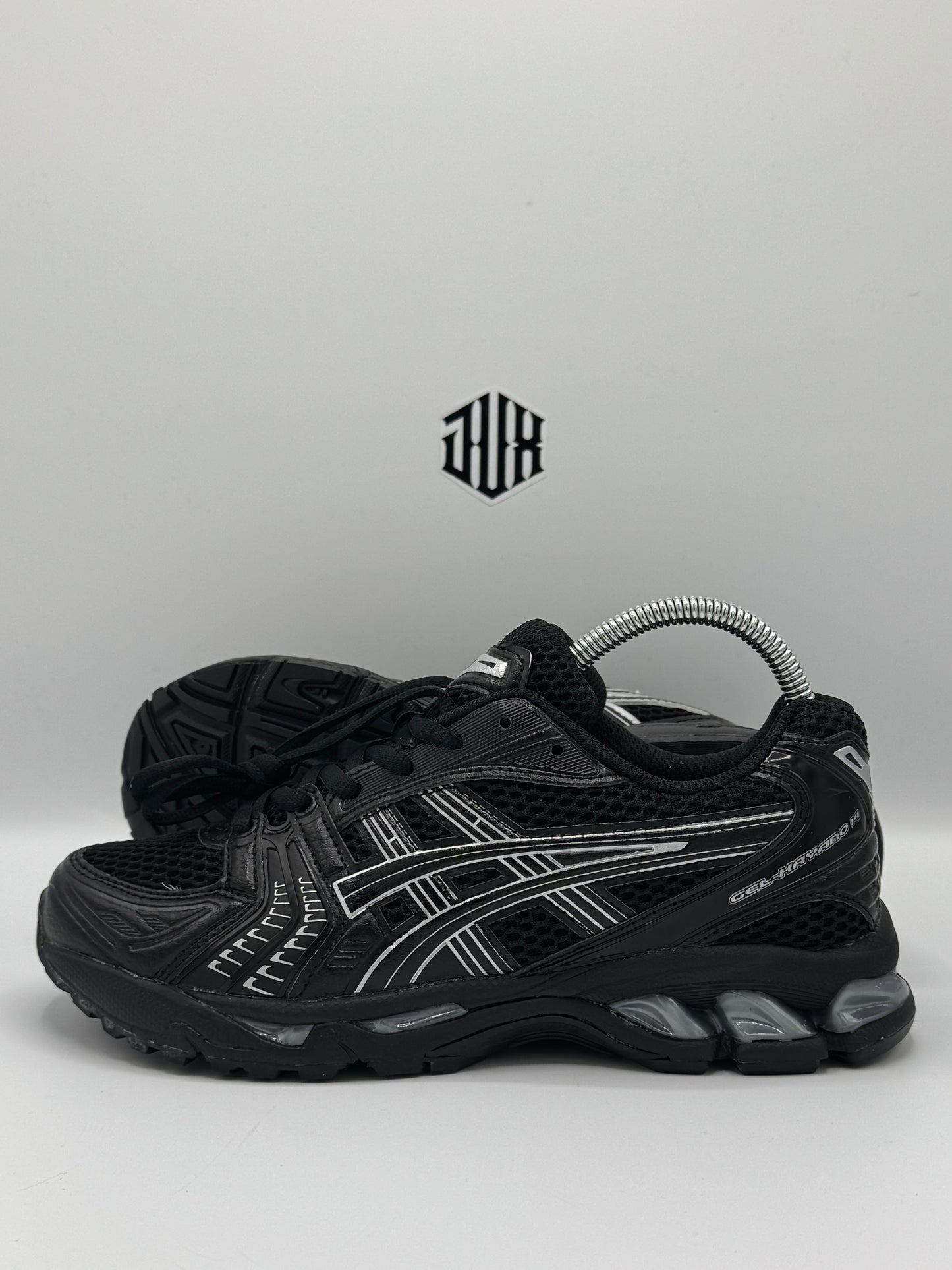 ASICS GEL KAYANO 14 BLACK SILVER