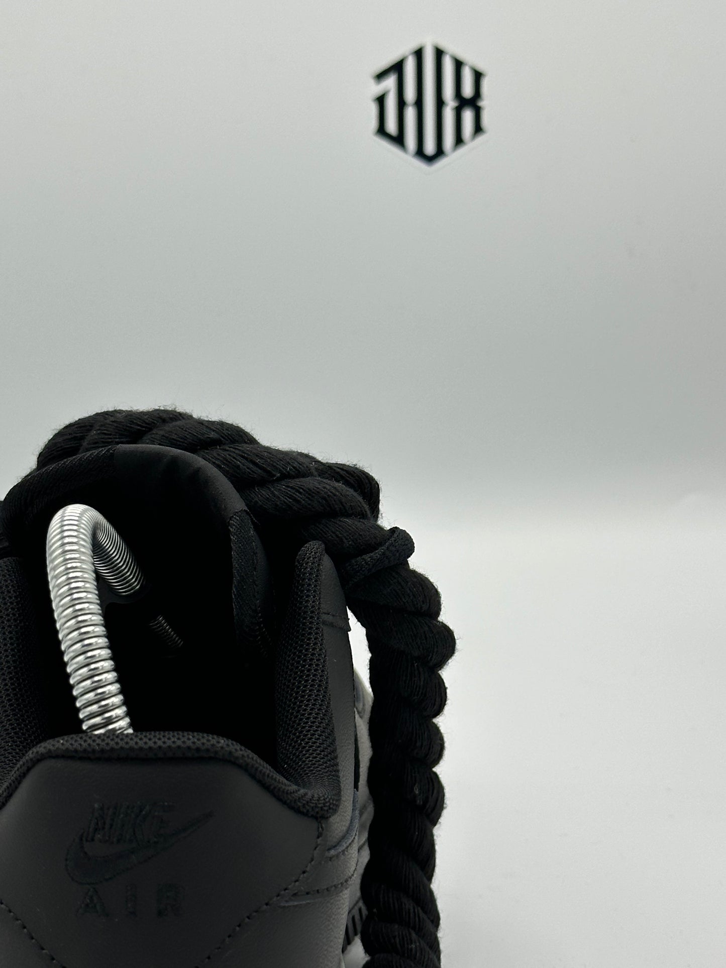 AIR FORCE 1 BLACK ROPE LACES