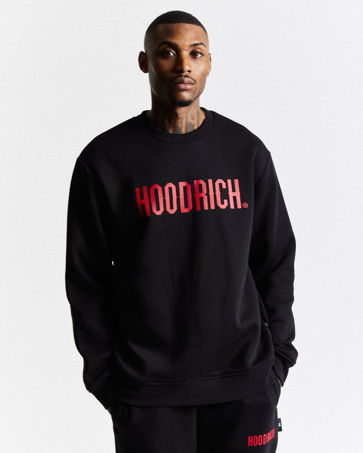 Hoodrich OG Core Black/Red Tracksuit Original