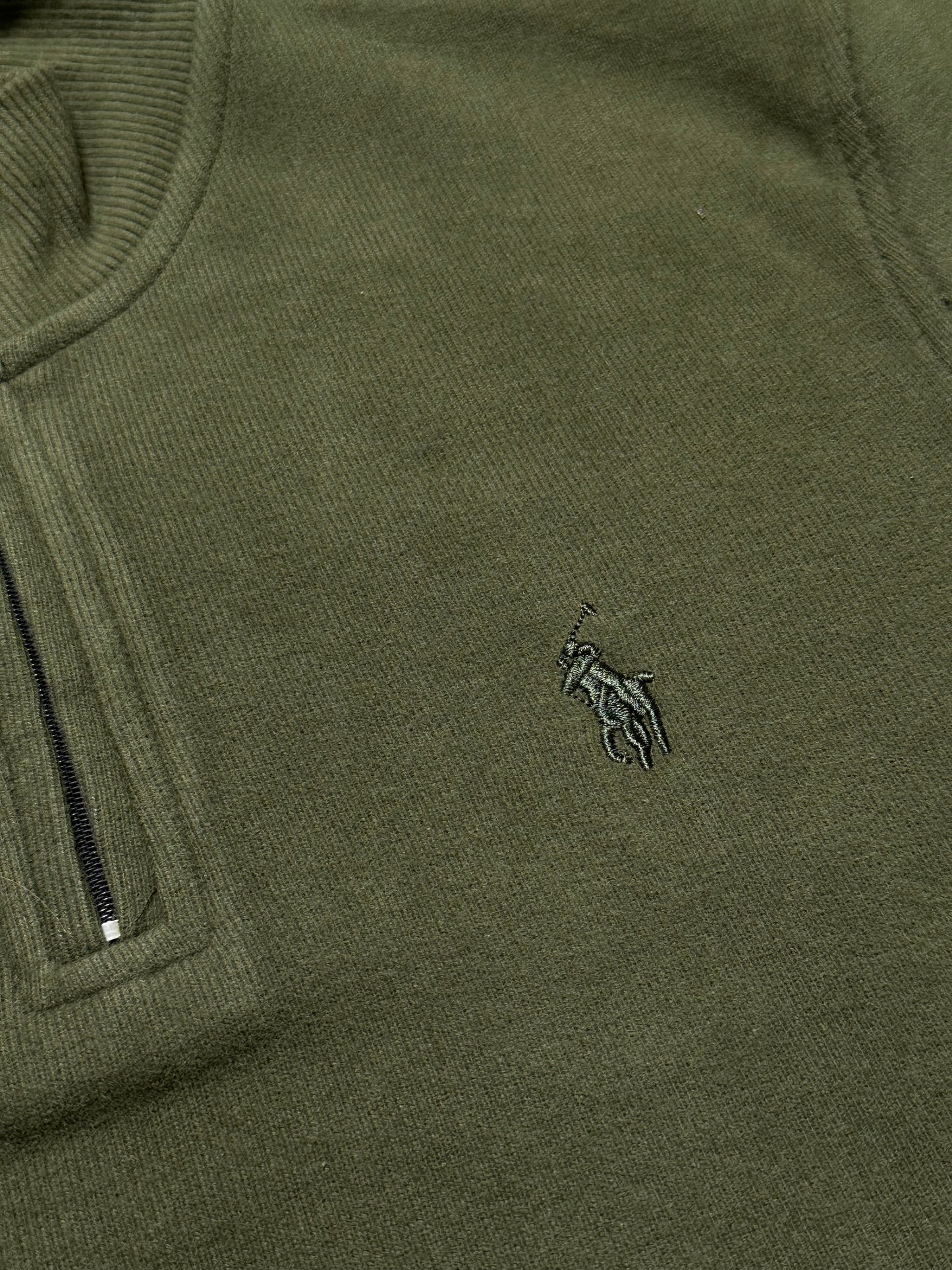 RALPH LAUREN GREEN DEMI ZIP