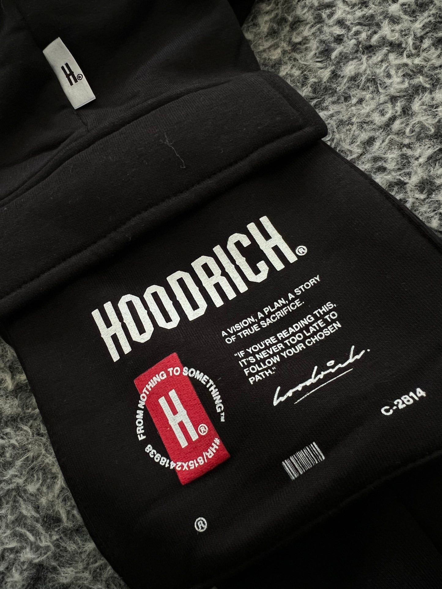 Bas Hoodrich Original 🖤
