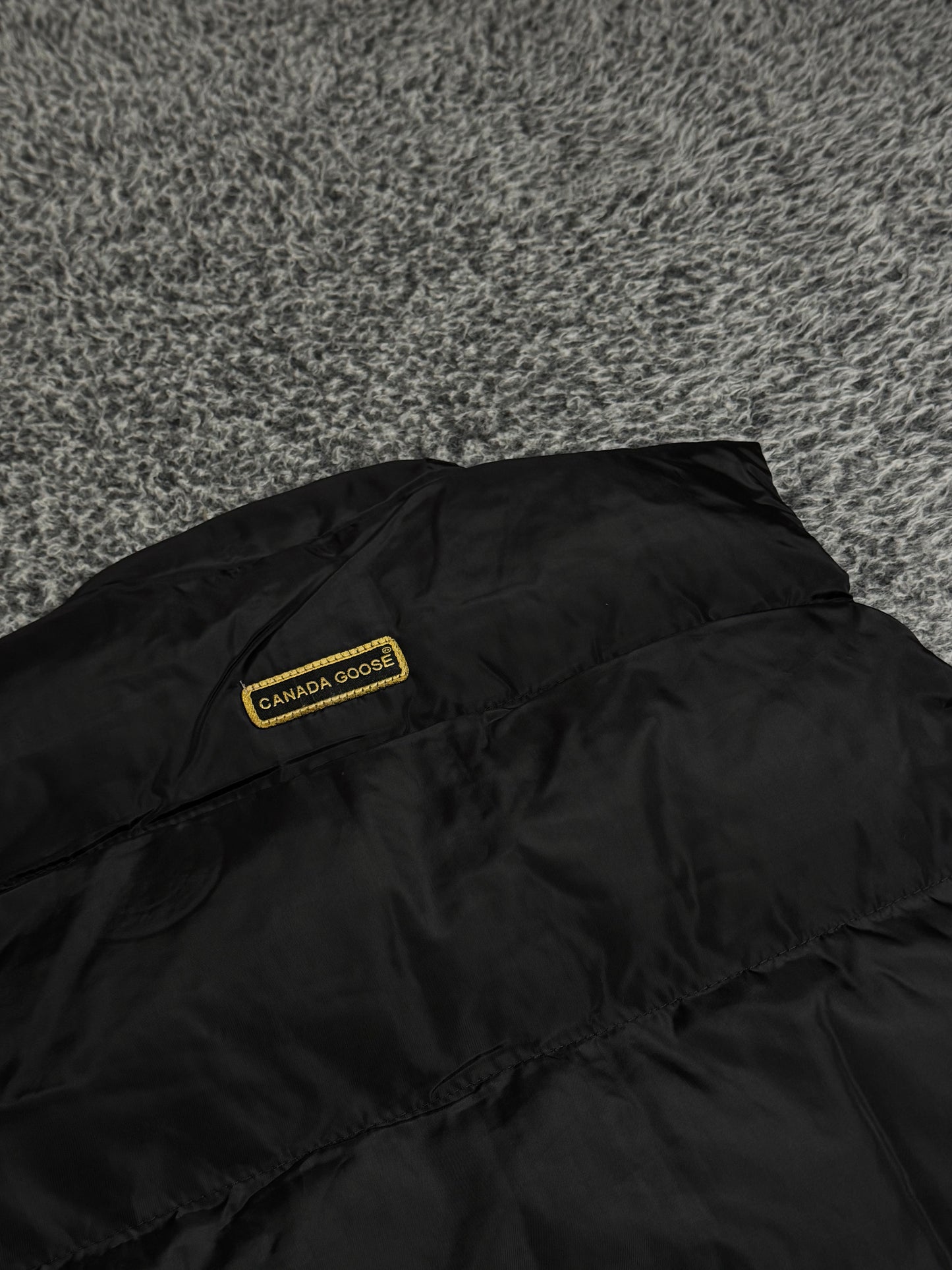 CANADA GOOSE BLACK GILET