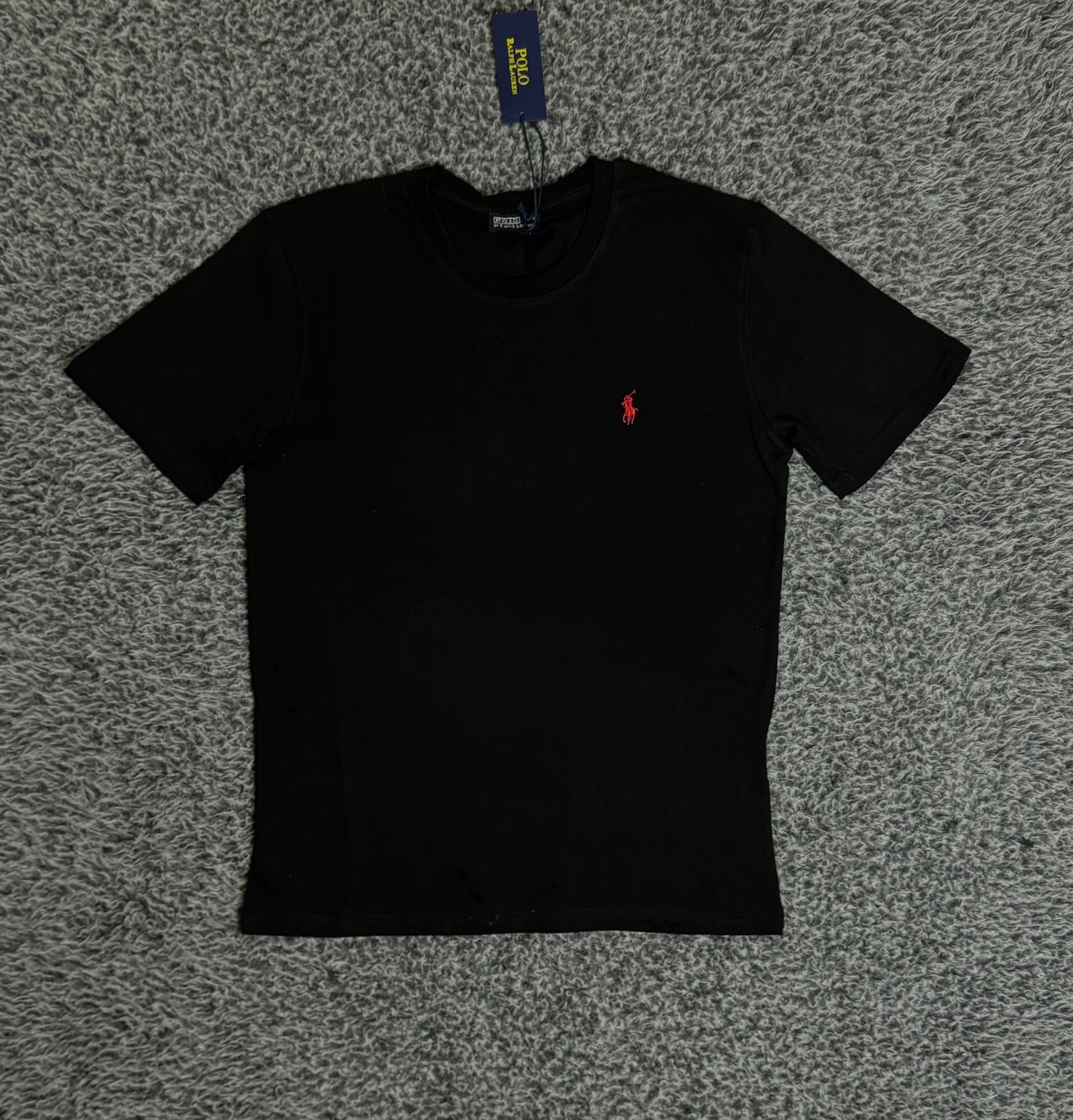 POLO RL BLACK TSHIRT