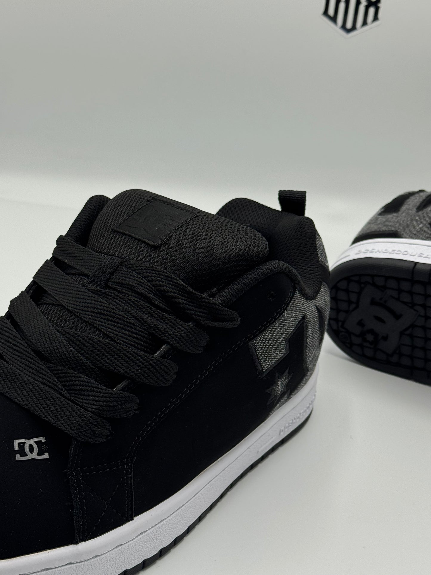DC SHOES COURT GRAFFIK BLACK GREY