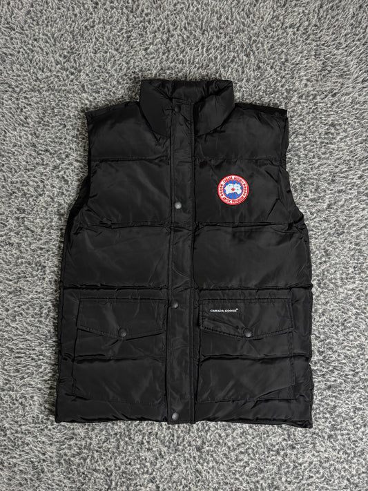 CANADA GOOSE BLACK GILET