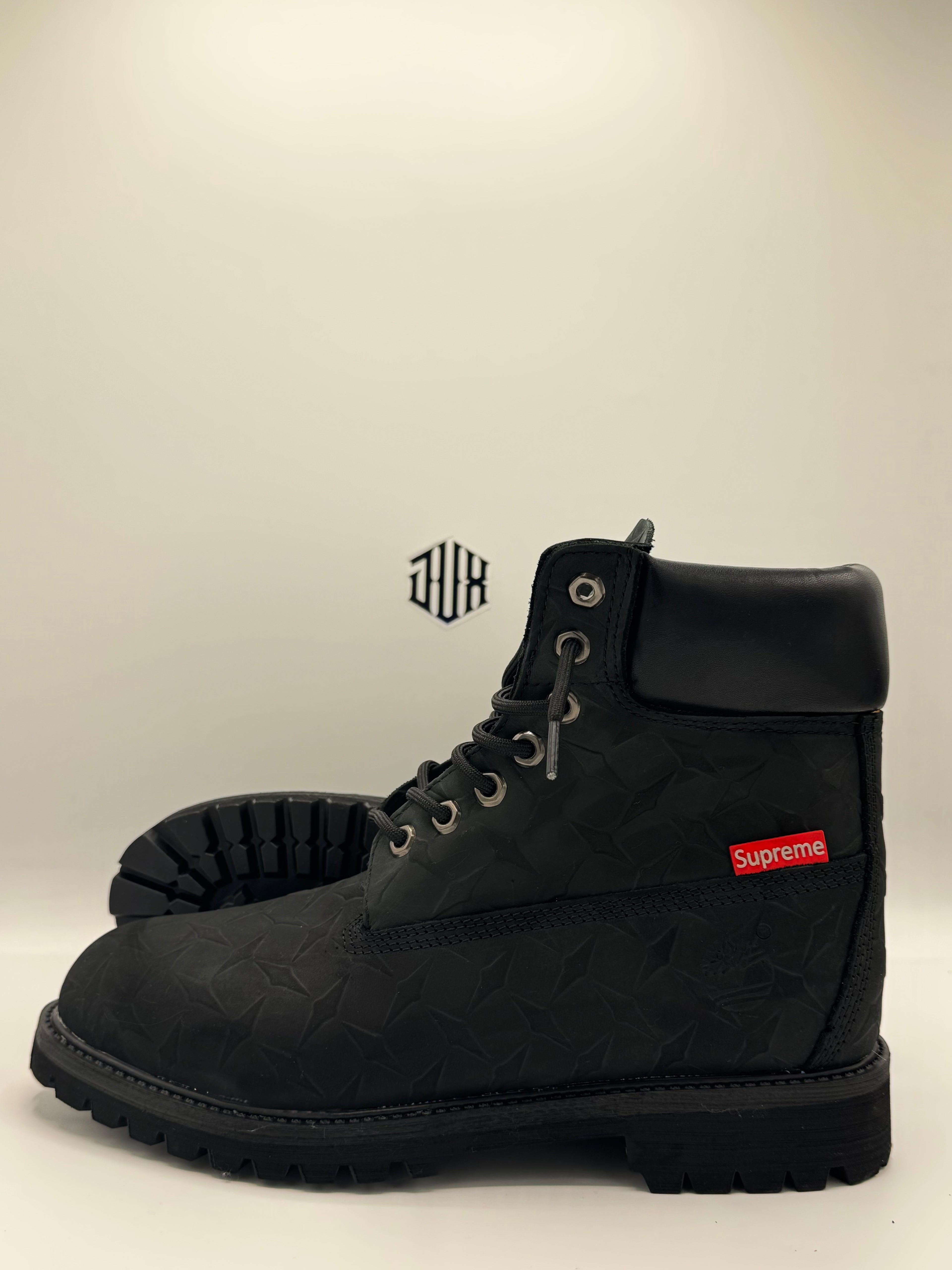 TIMBS x SUPREME BLACK (WITH BOX)