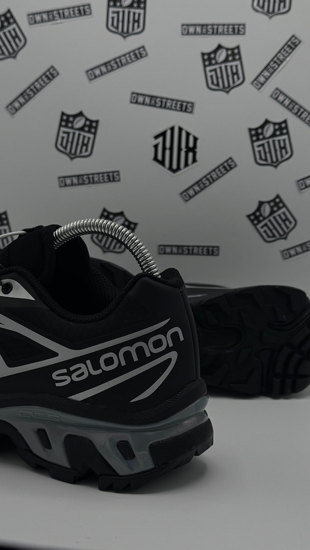 SALOMON XT-6 BLACK SILVER (TRIPLE A)