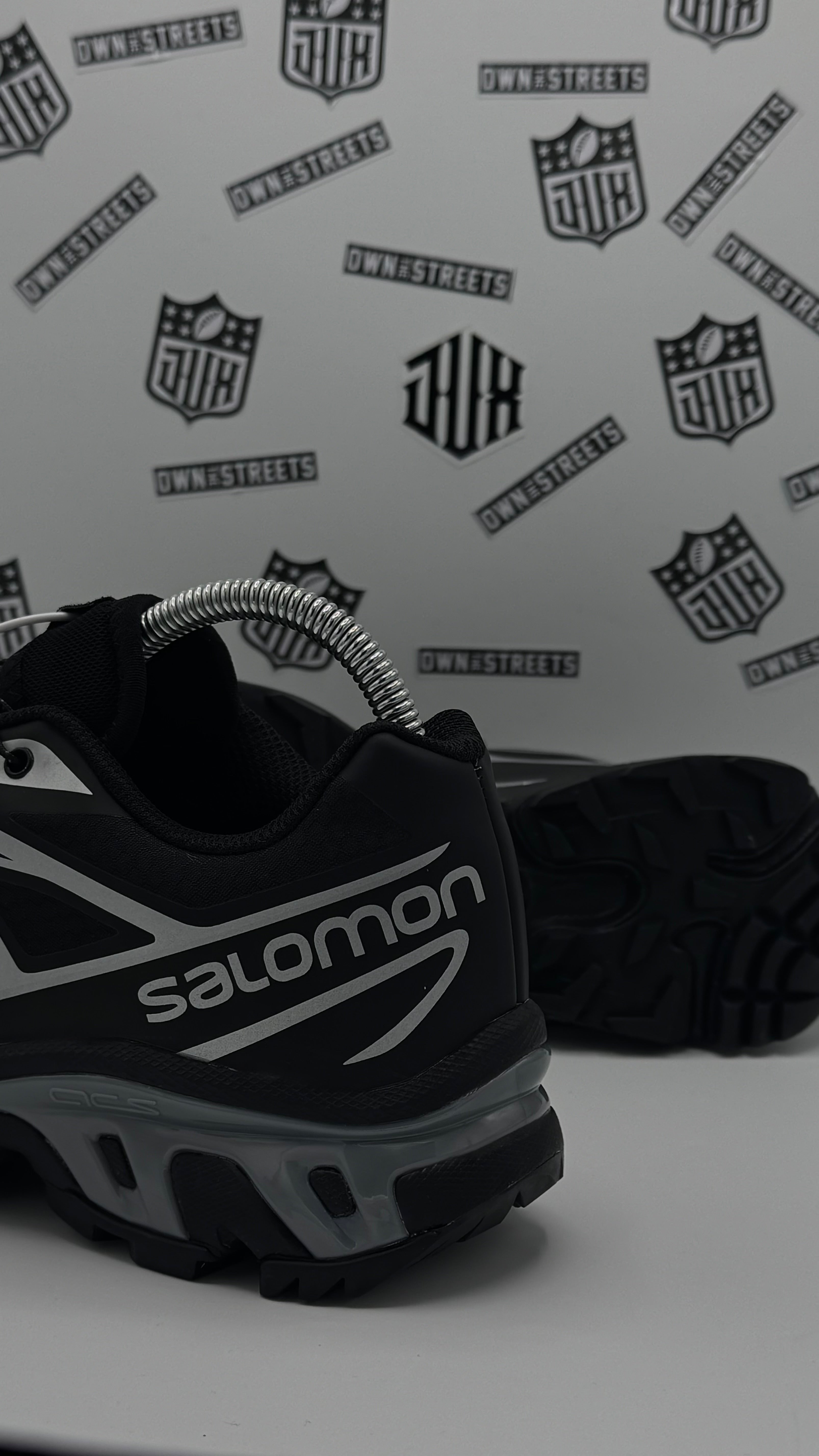 SALOMON XT-6 BLACK SILVER (TRIPLE A)