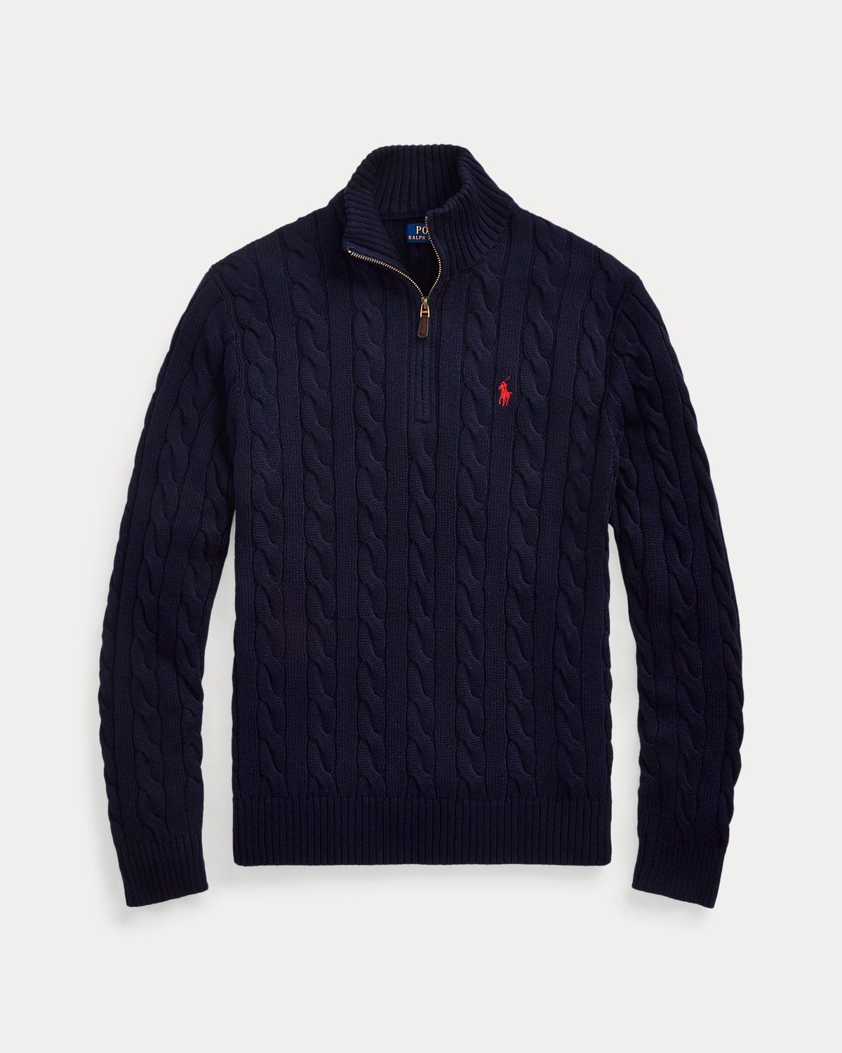 POLO RALPH LAUREN CABLE-KNIT NAVY BLUE (VERY HIGH QUALITY)