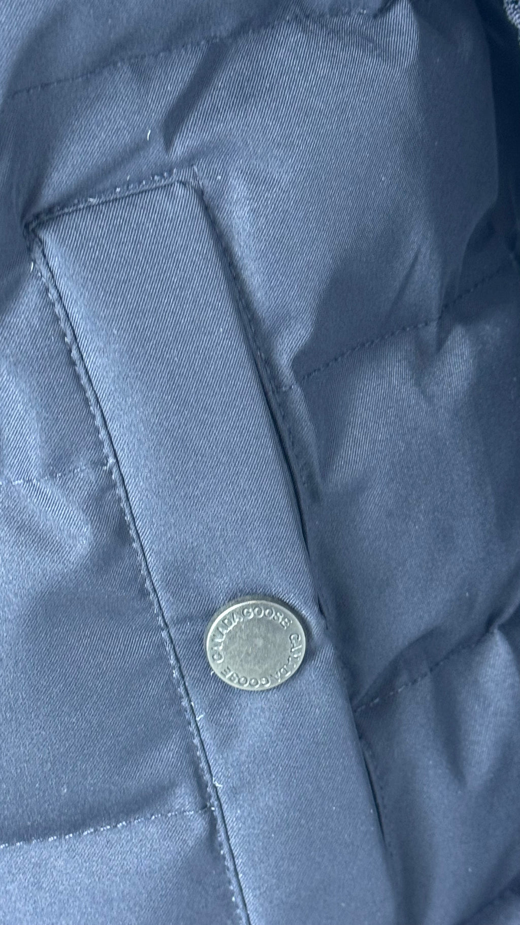 CANADA GOOSE CARDIGAN NAVY BLUE