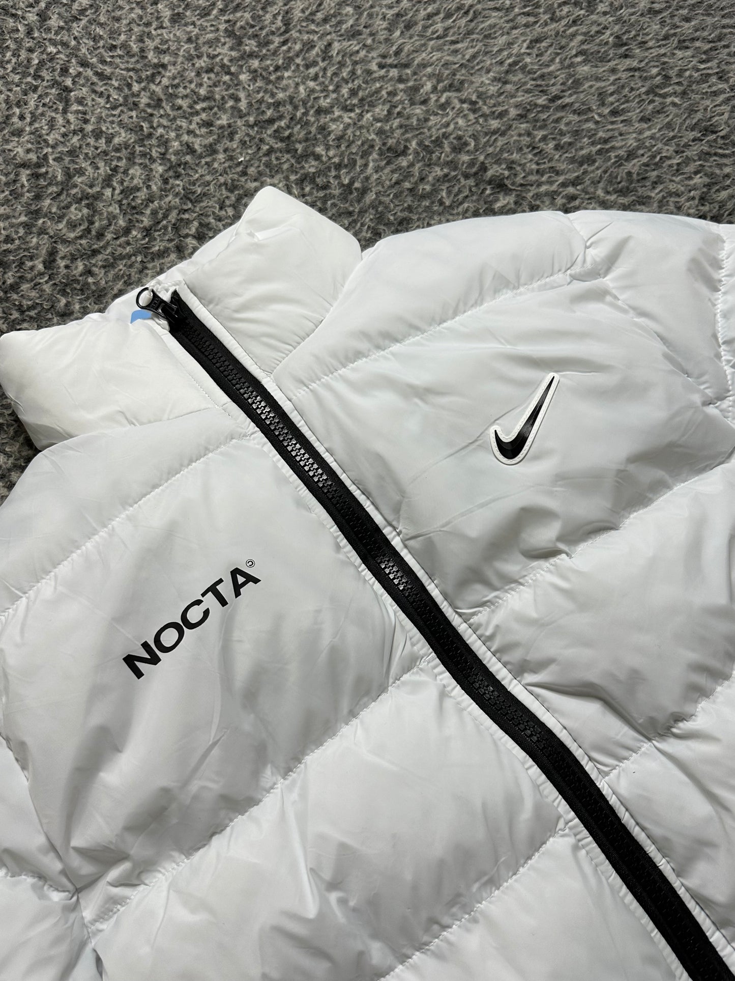 NIKE x NOCTA WHITE PUFFER JACKET