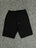 SHORT EN LIN 100% NOIR