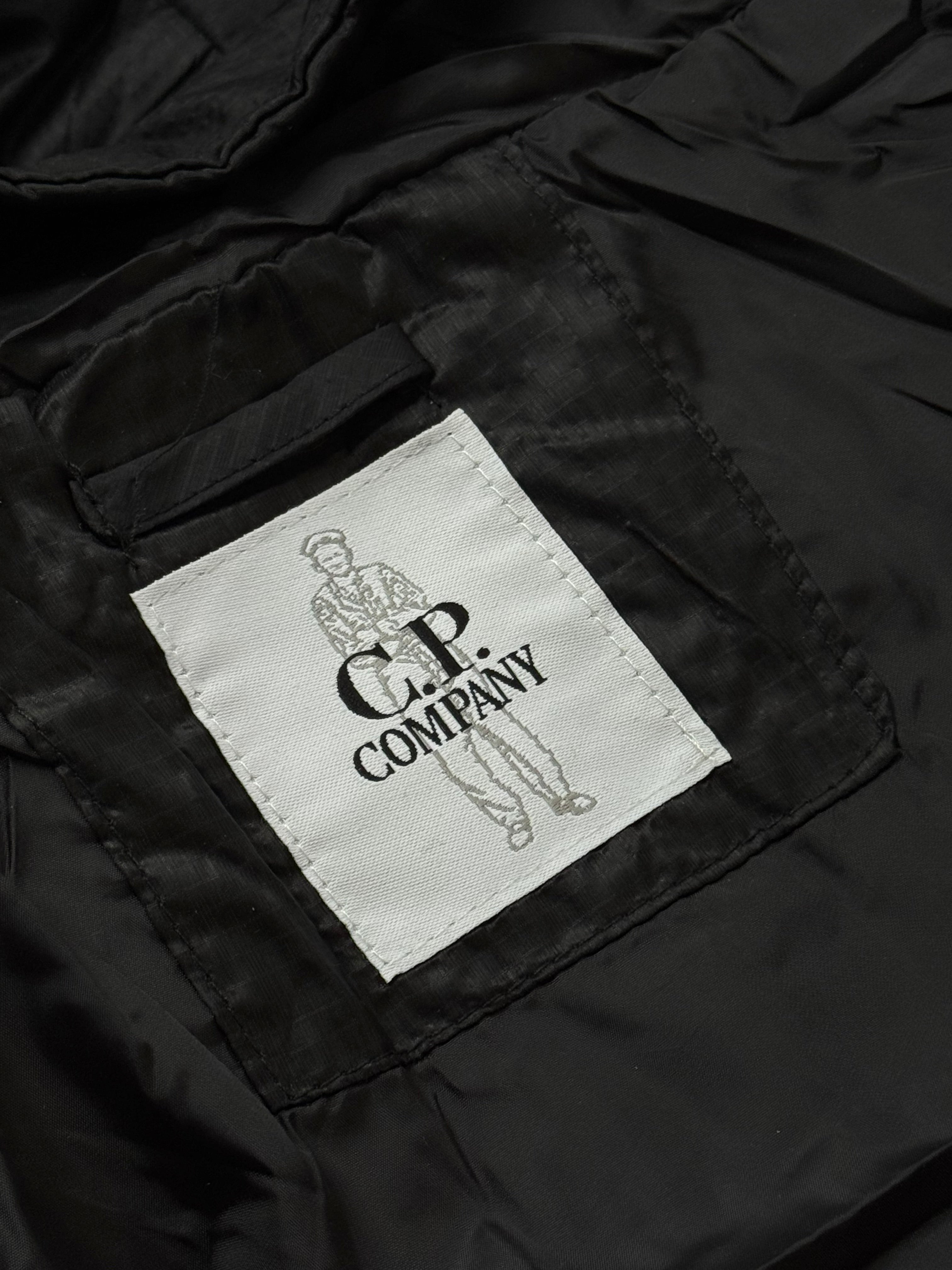 CP COMPANY x PALACE PUFFER BLACK JACKET