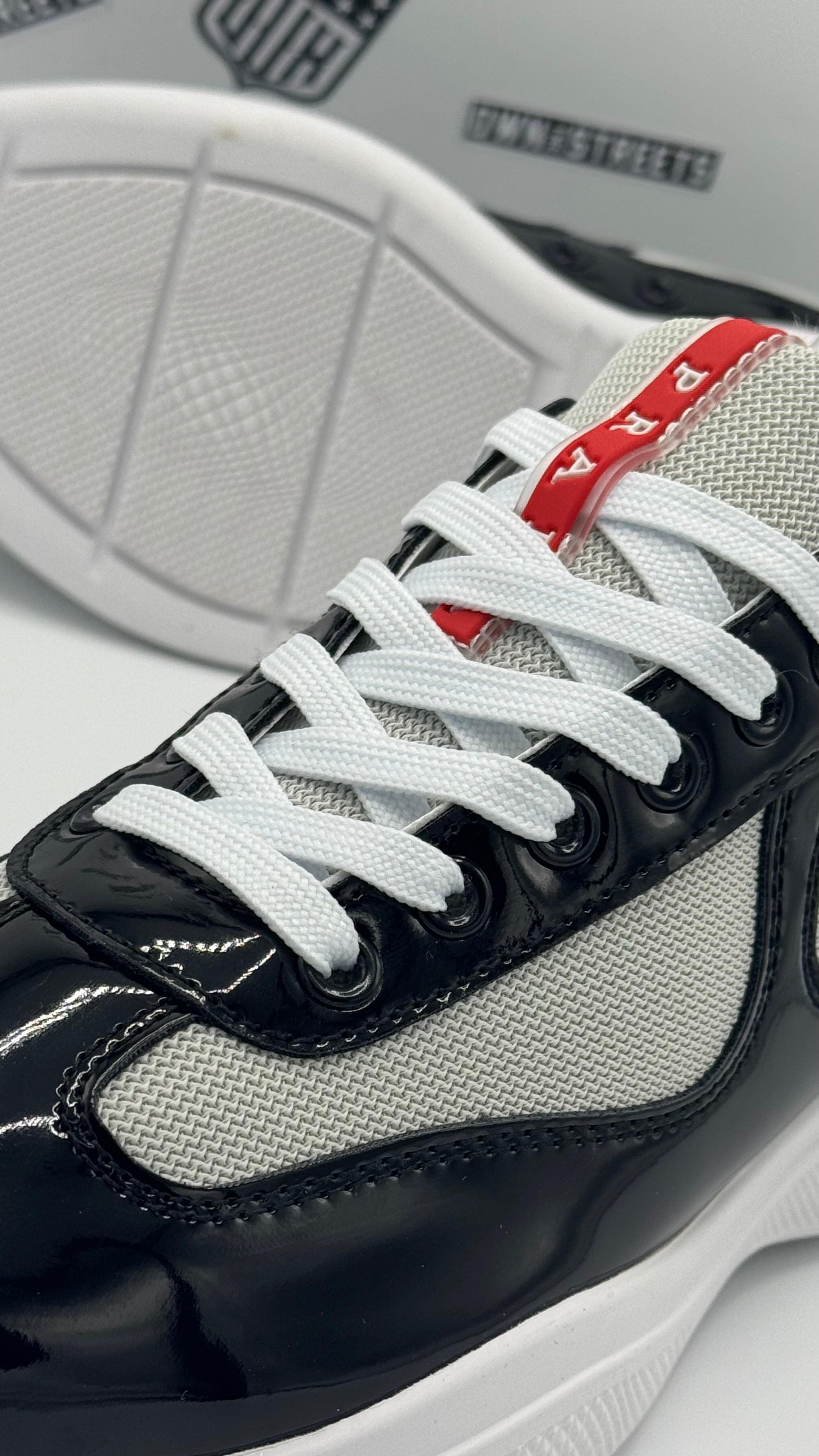 PRADA AMERICA’S CUP BLACK AND WHITE