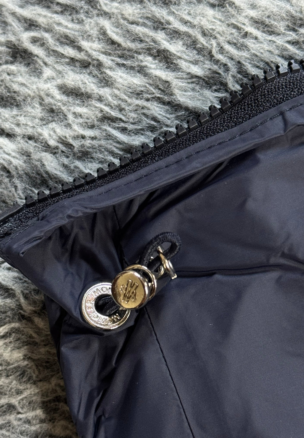 MONCLER CARDIGAN NAVY BLUE (TRIPLE A QUALITY)