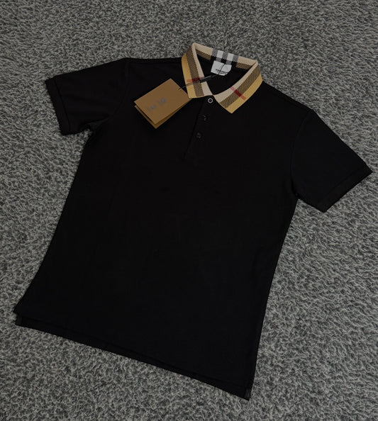 POLO BURBERRY NOIR (TRIPLE A QUALITY🇨🇳)
