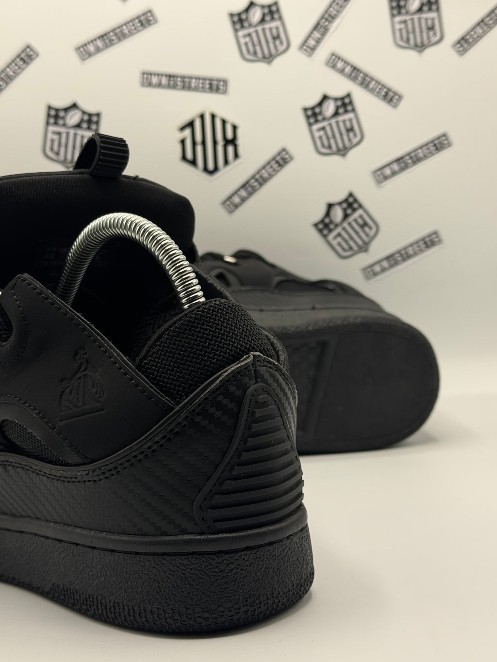 LANVIN CURB SNEAKERS FULL BLACK (VERY HIGH QUALITY)