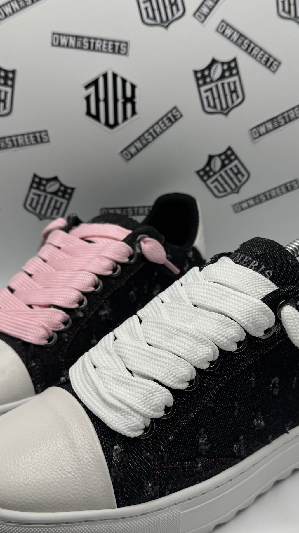 NUMERIS PINK DENIM SNEAKERS (VVHQ)