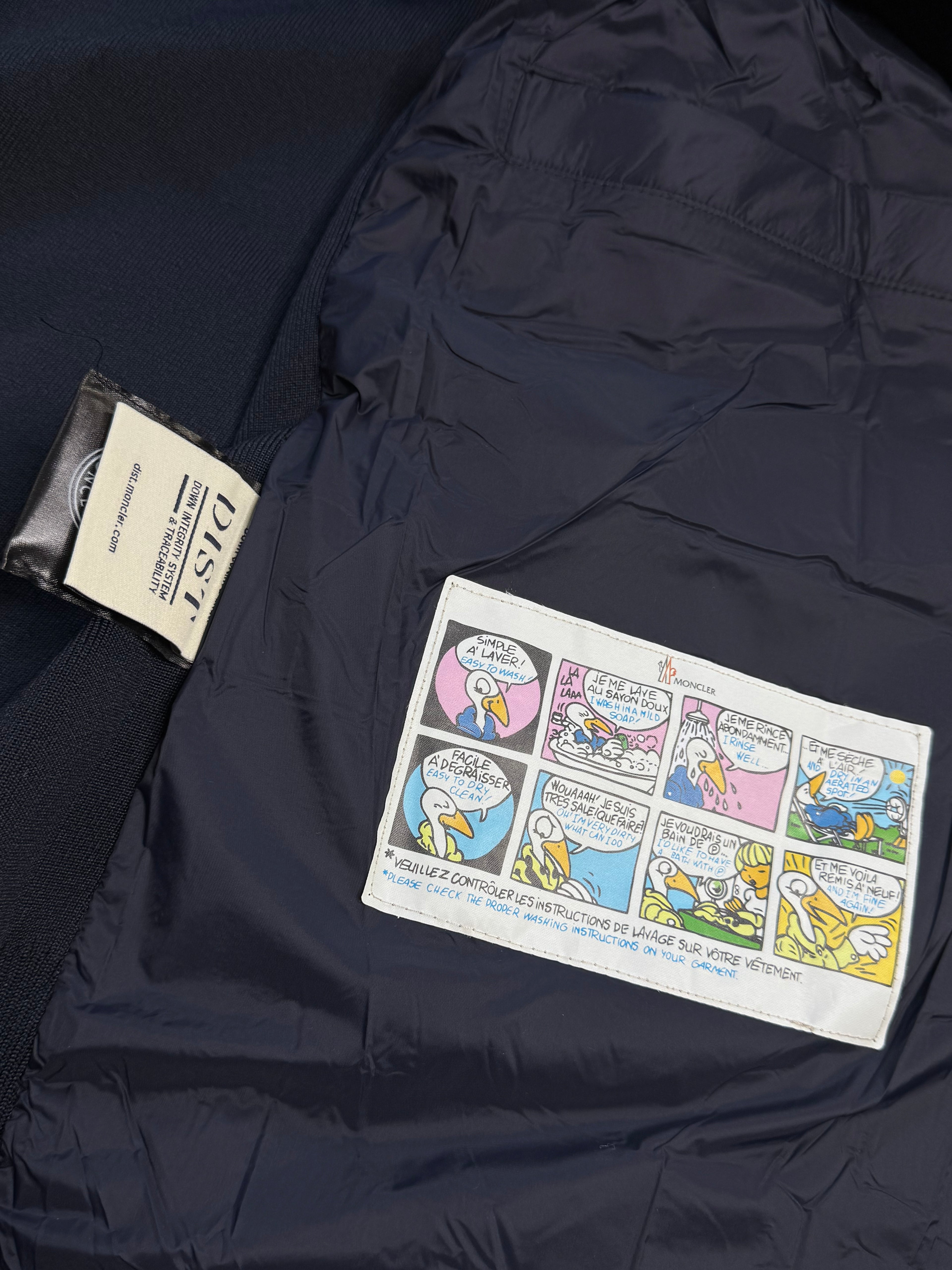 MONCLER CARDIGAN NAVY BLUE (TRIPLE A QUALITY)