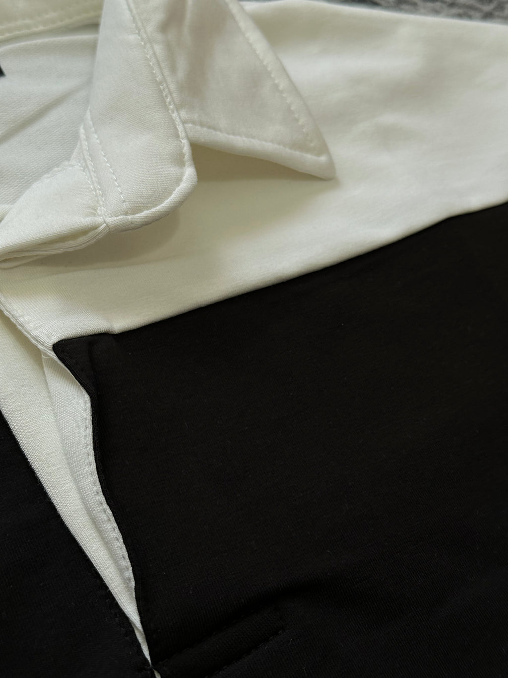 Mens Polo Black & White ⚪️🖤