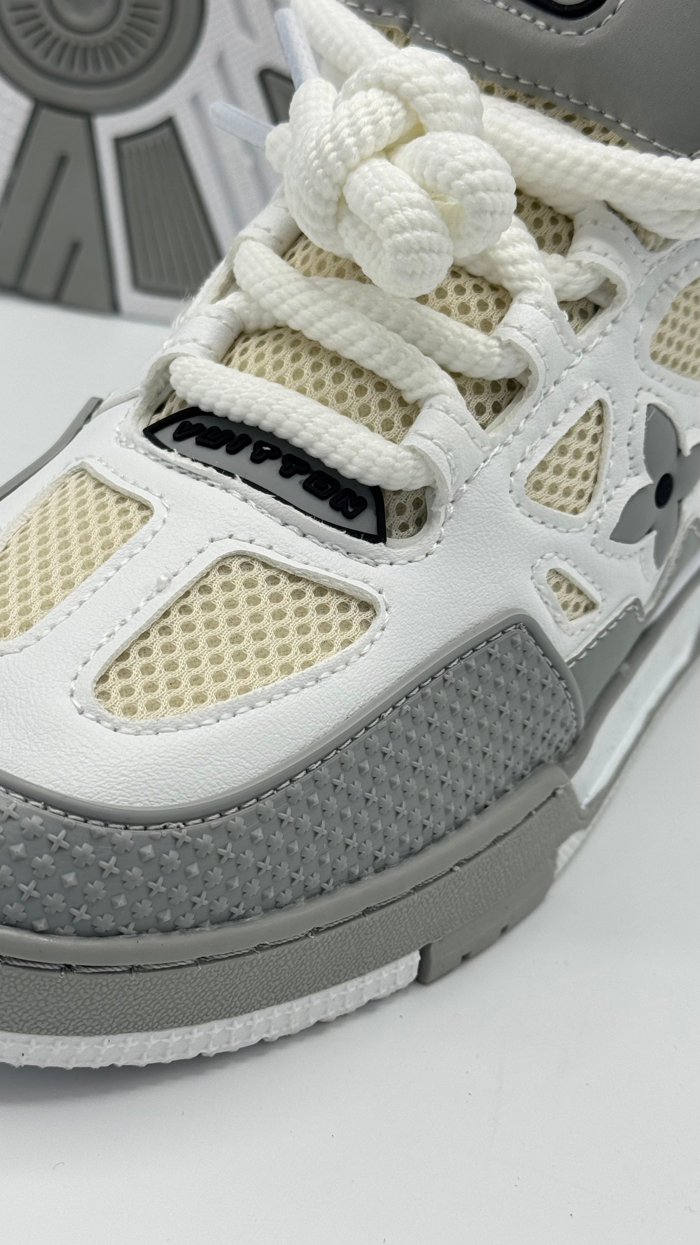 LV SKATE GREY WHITE (VERY VERY HIGH QUALITY)