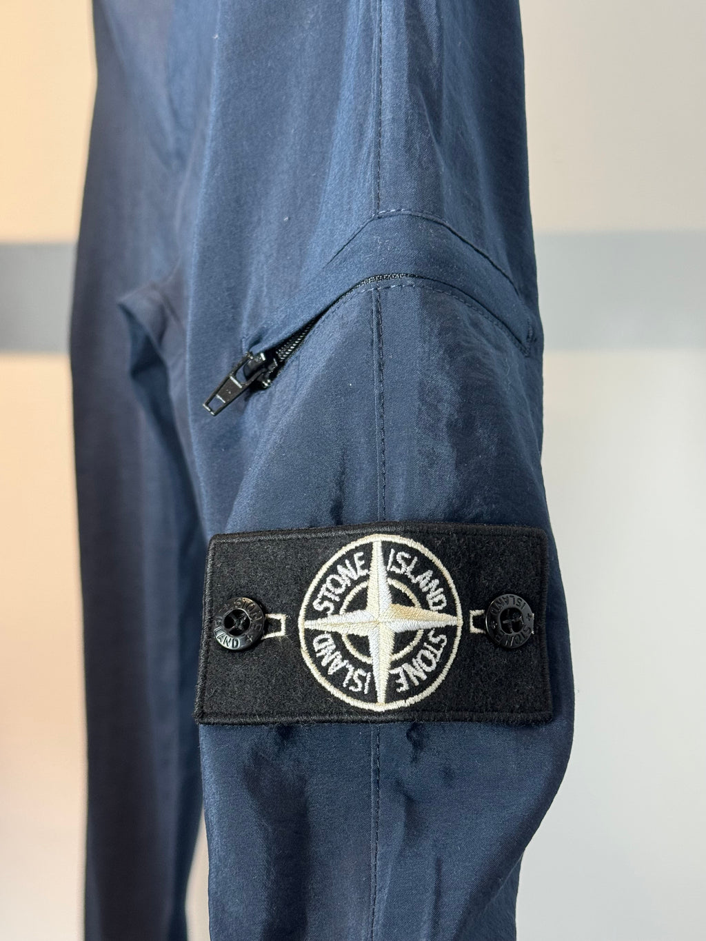 STONE ISLAND LIGHT TRACKSUIT NAVY BLUE (TRIPLE A QUALITY)