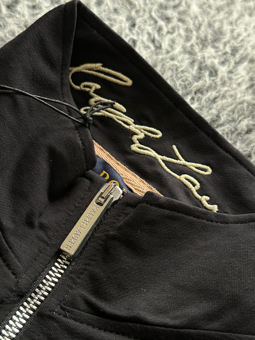 DEMI ZIP RALPH LAUREN BLACK