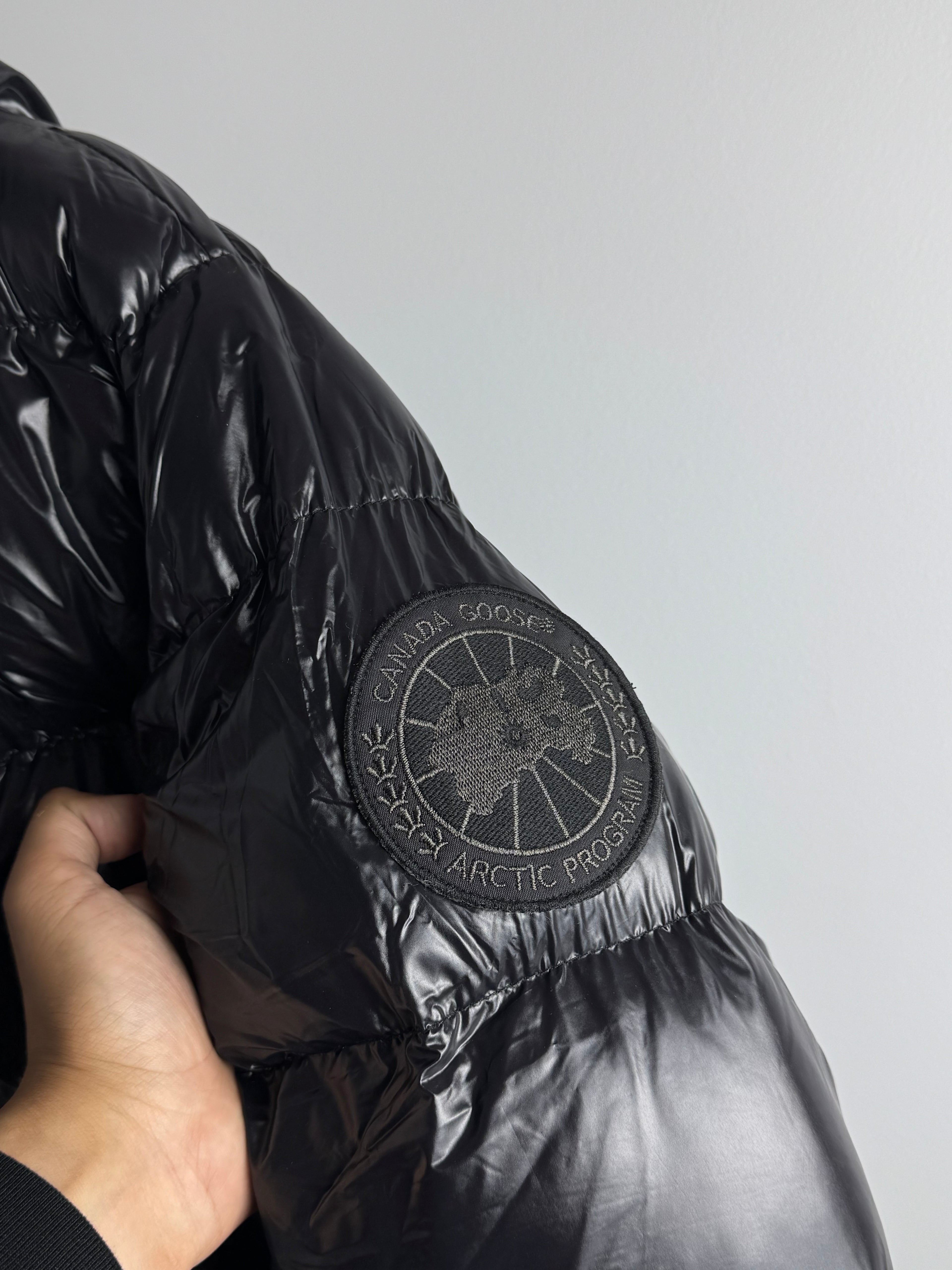 CANADA GOOSE CROFTON BLACK LABEL PUFFER JACKET (TRIPLE A QUALITY)