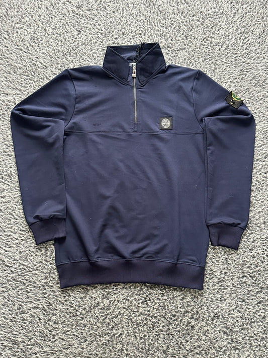 DEMI ZIP STONE ISLAND BLUE