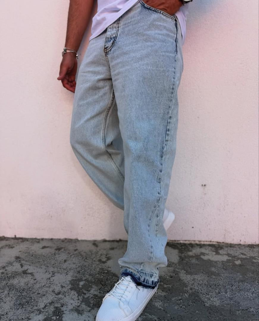 FLARED JEANS ZARA LIGHT BLUE