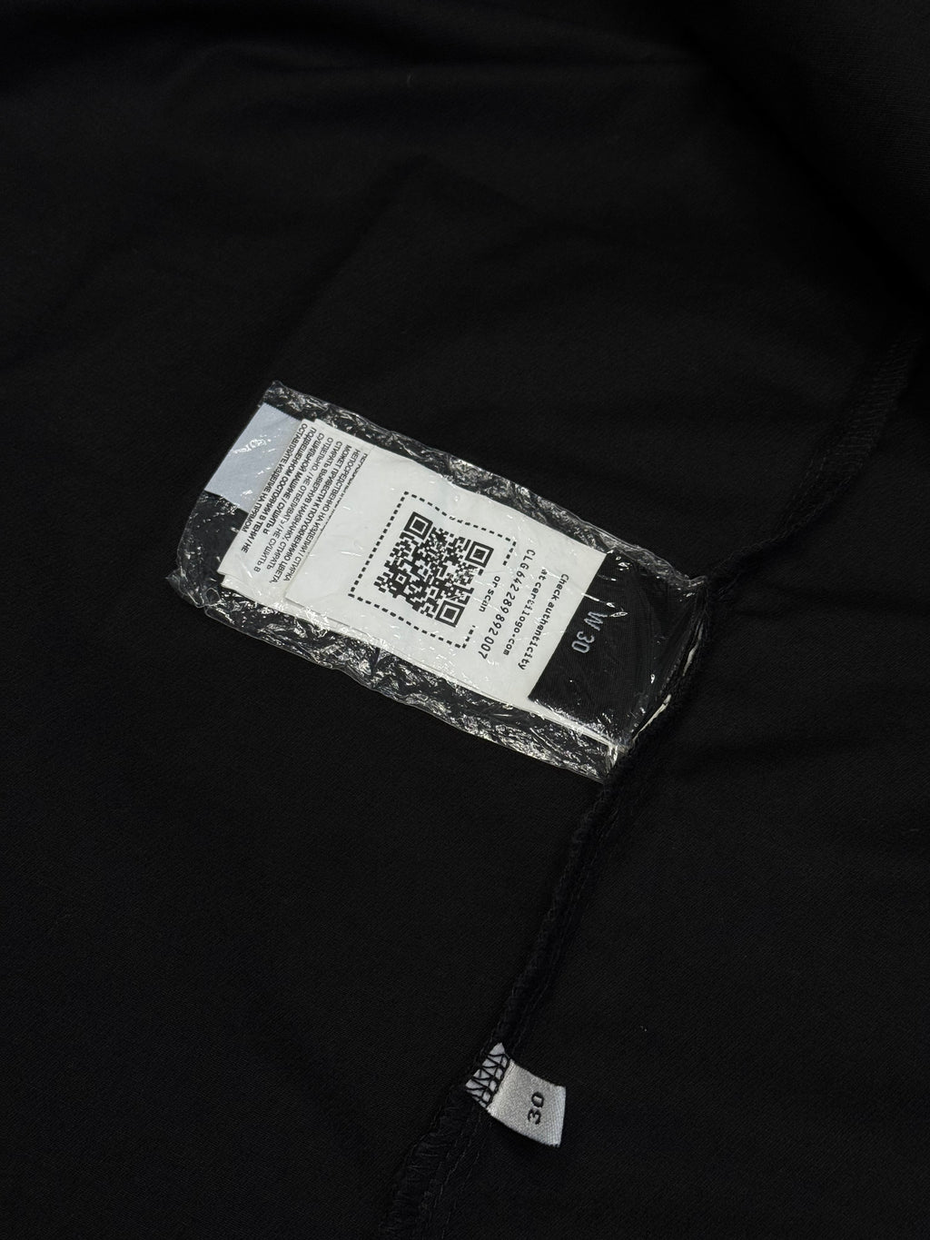 STONE ISLAND BLACK OVERSHIRT ZIP (1:1 QUALITY) FULL DETAILS