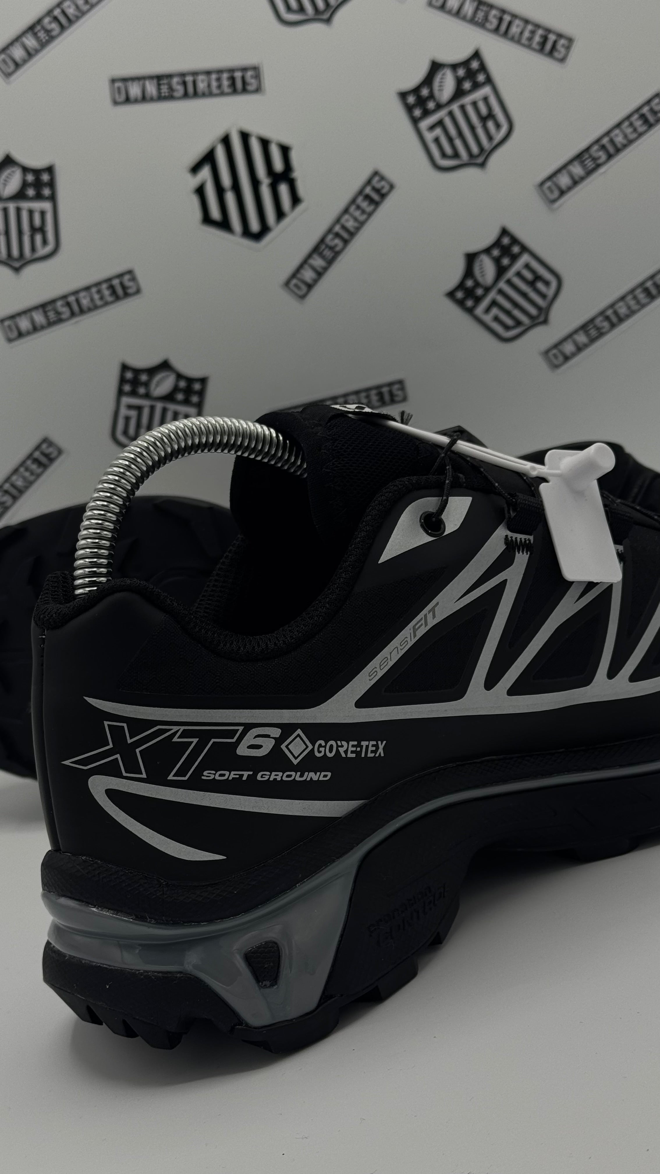 SALOMON XT-6 BLACK SILVER (TRIPLE A)