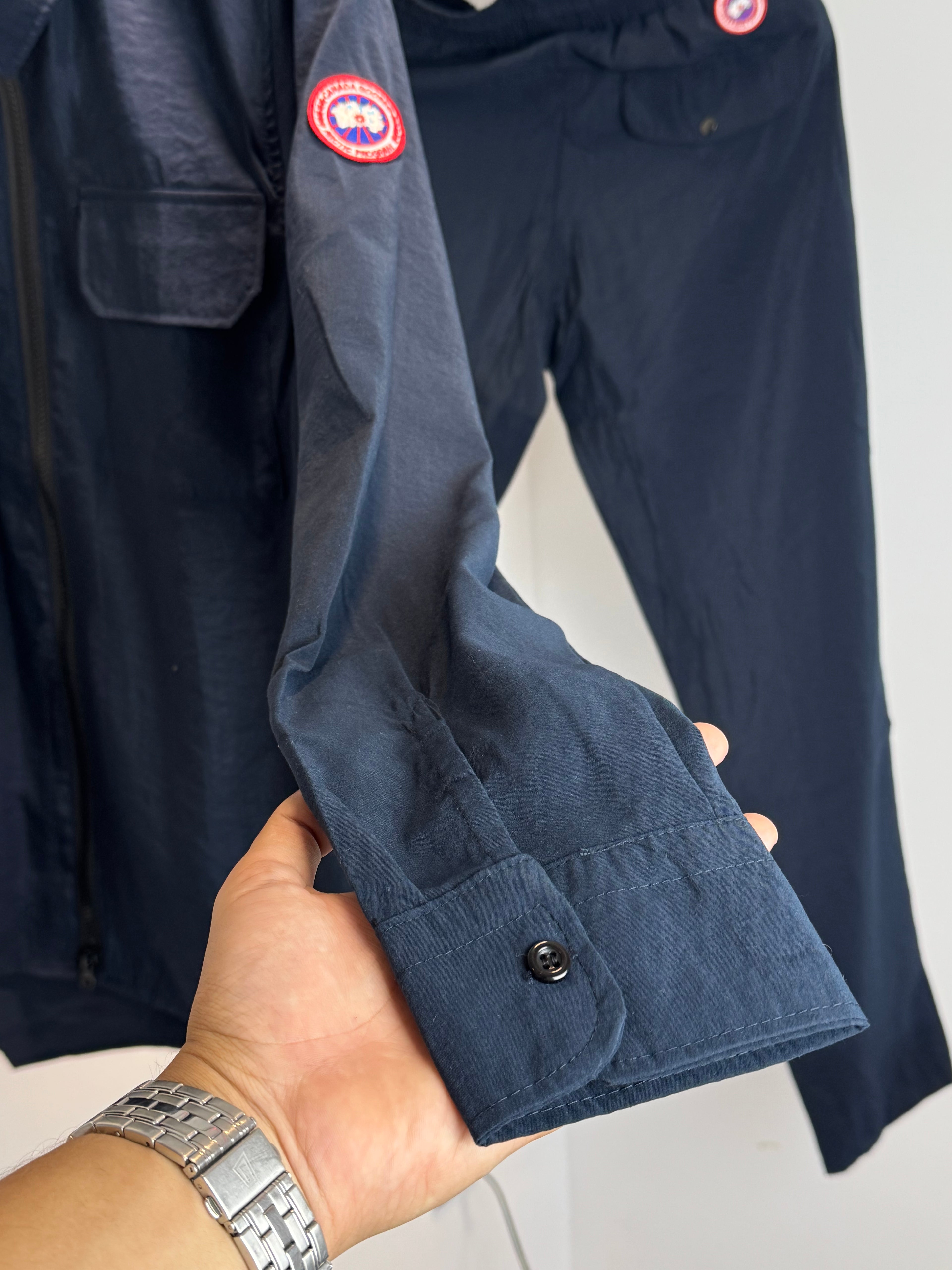 CANADA GOOSE BURNABY CHORE NAVY BLUE (REAL PICS) (1:1 QUALITY)