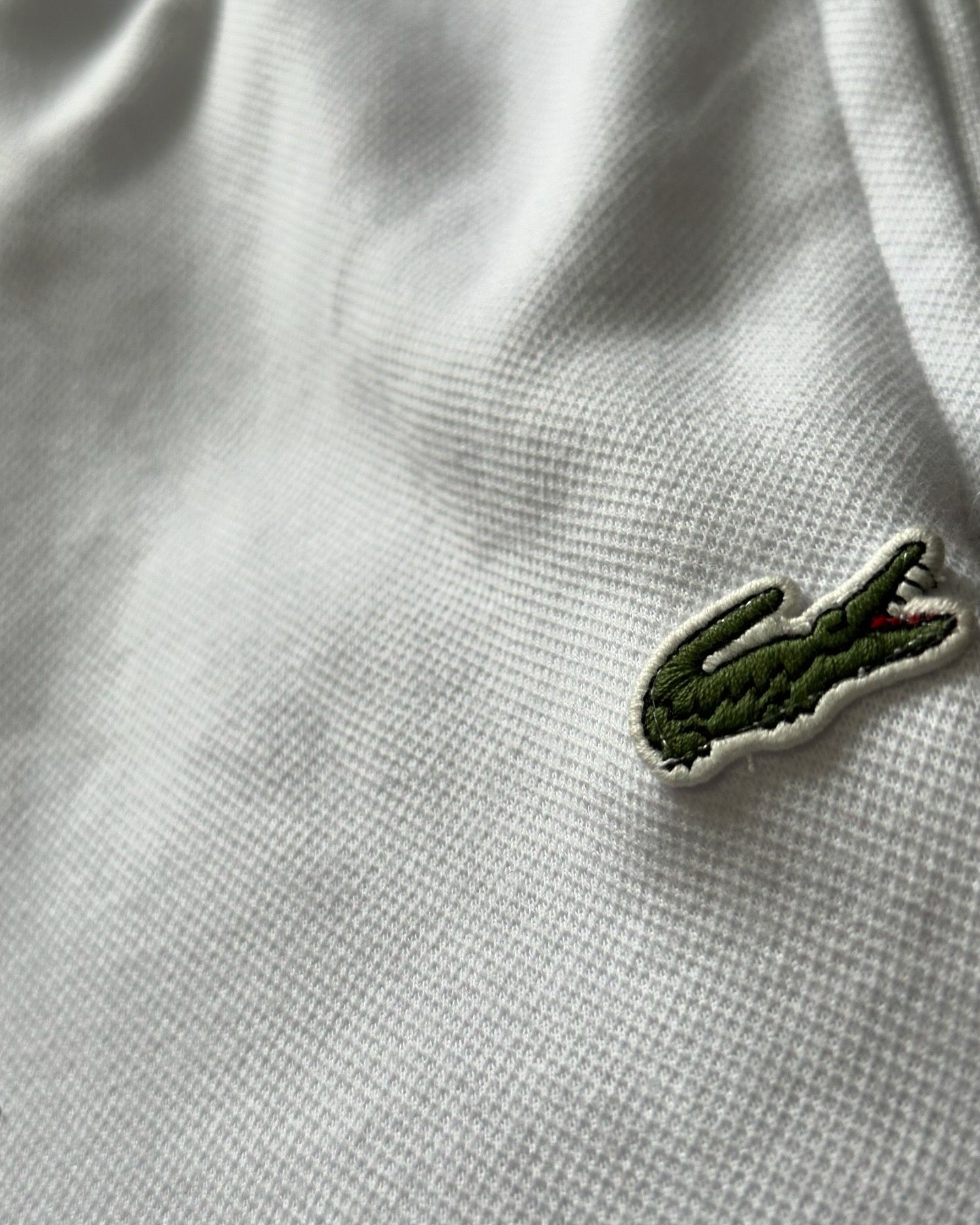 SWEATPANTS LACOSTE WHITE