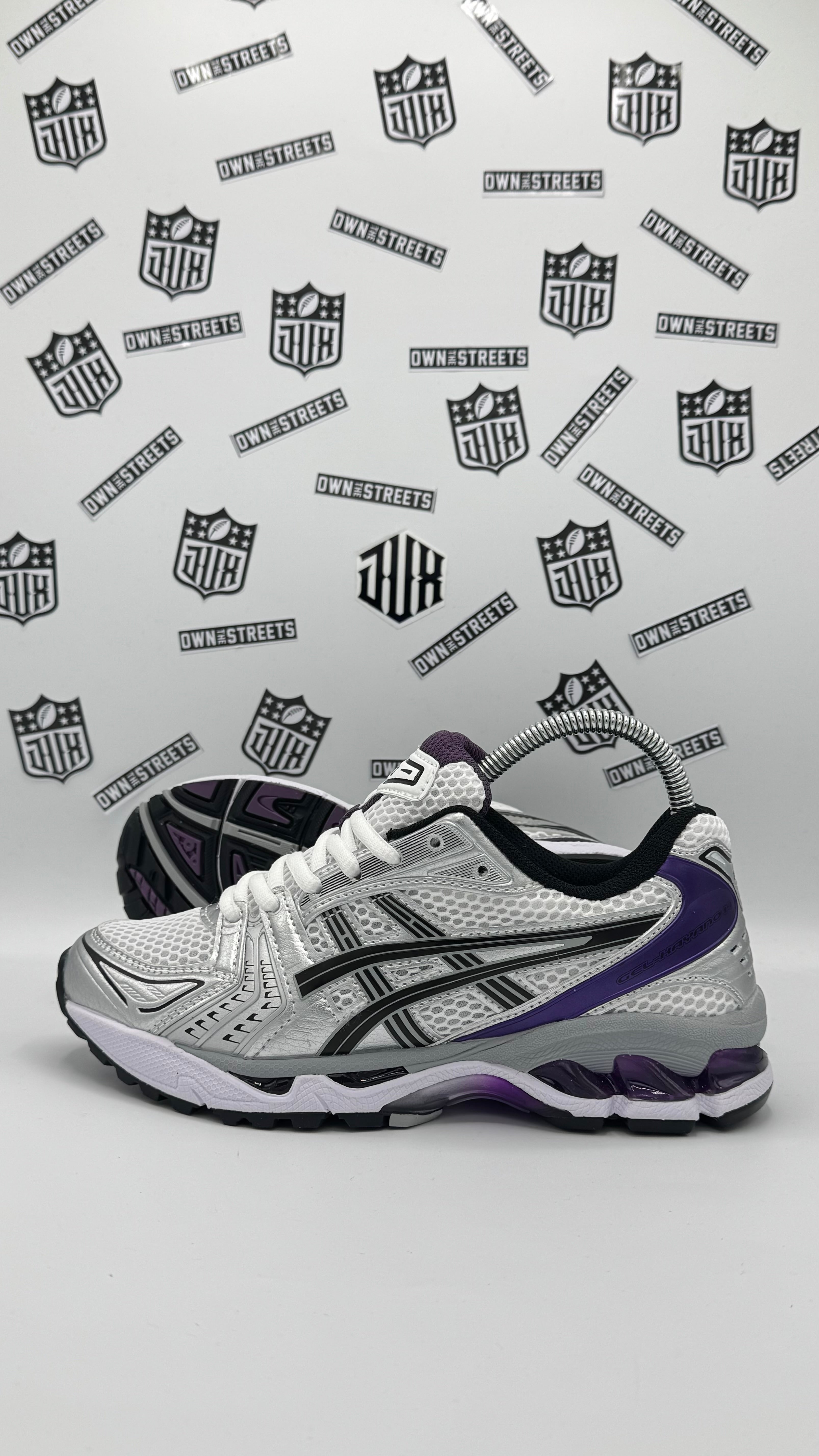 ASICS GEL KAYANO WHITE GRAPE