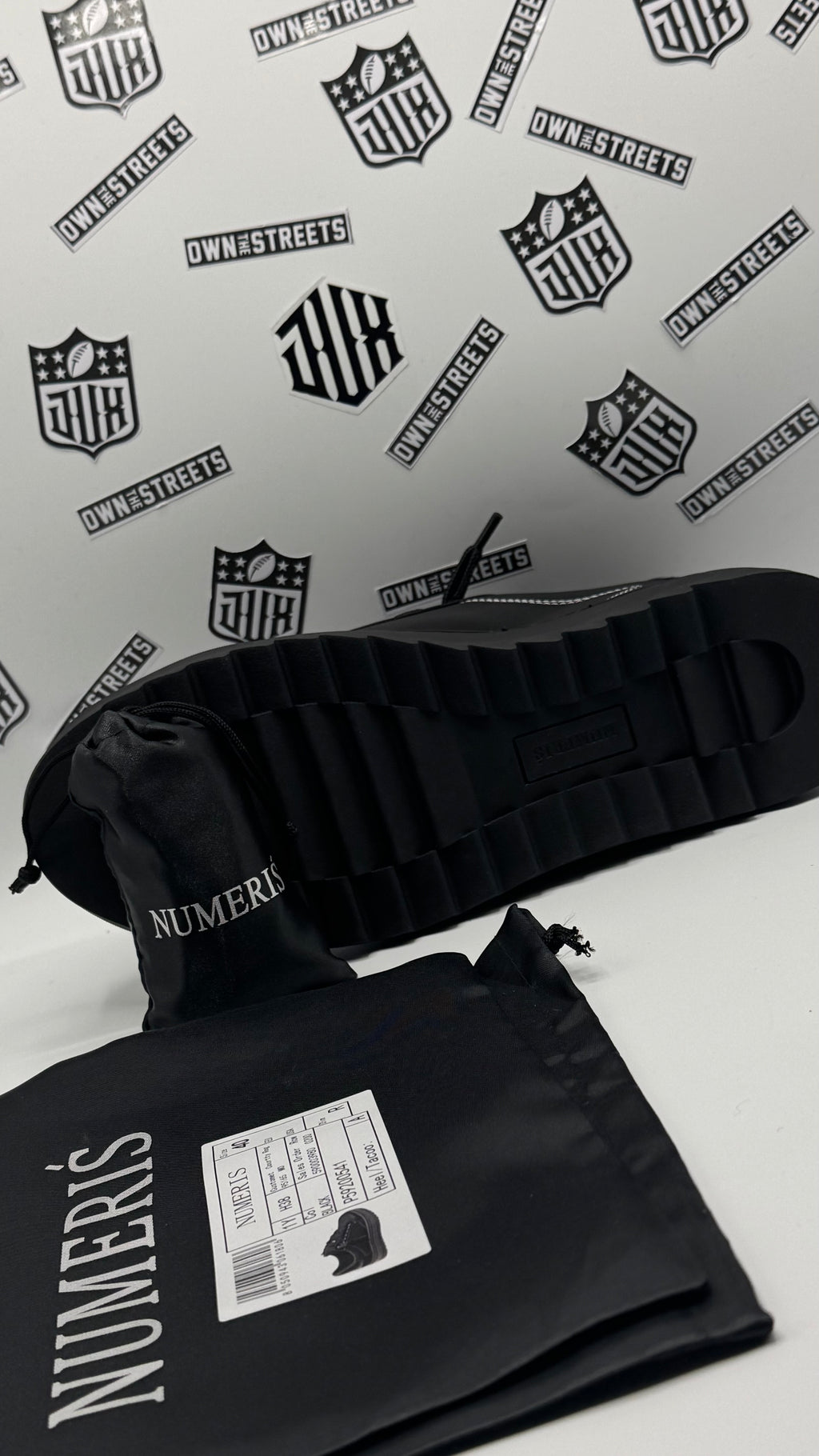NUMERIS SNEAKERS FULL BLACK (VVHQ)
