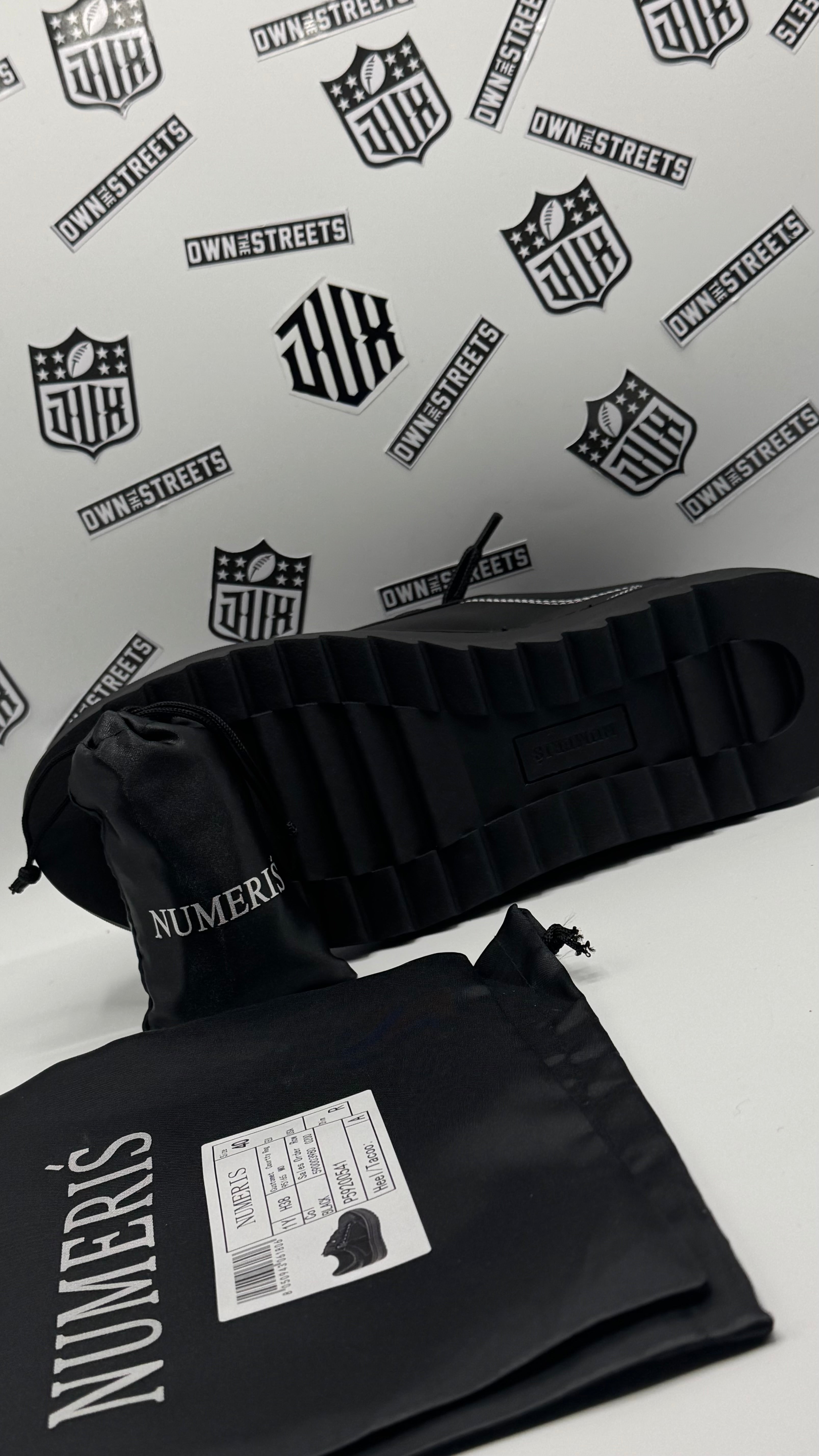 NUMERIS SNEAKERS FULL BLACK (VVHQ)
