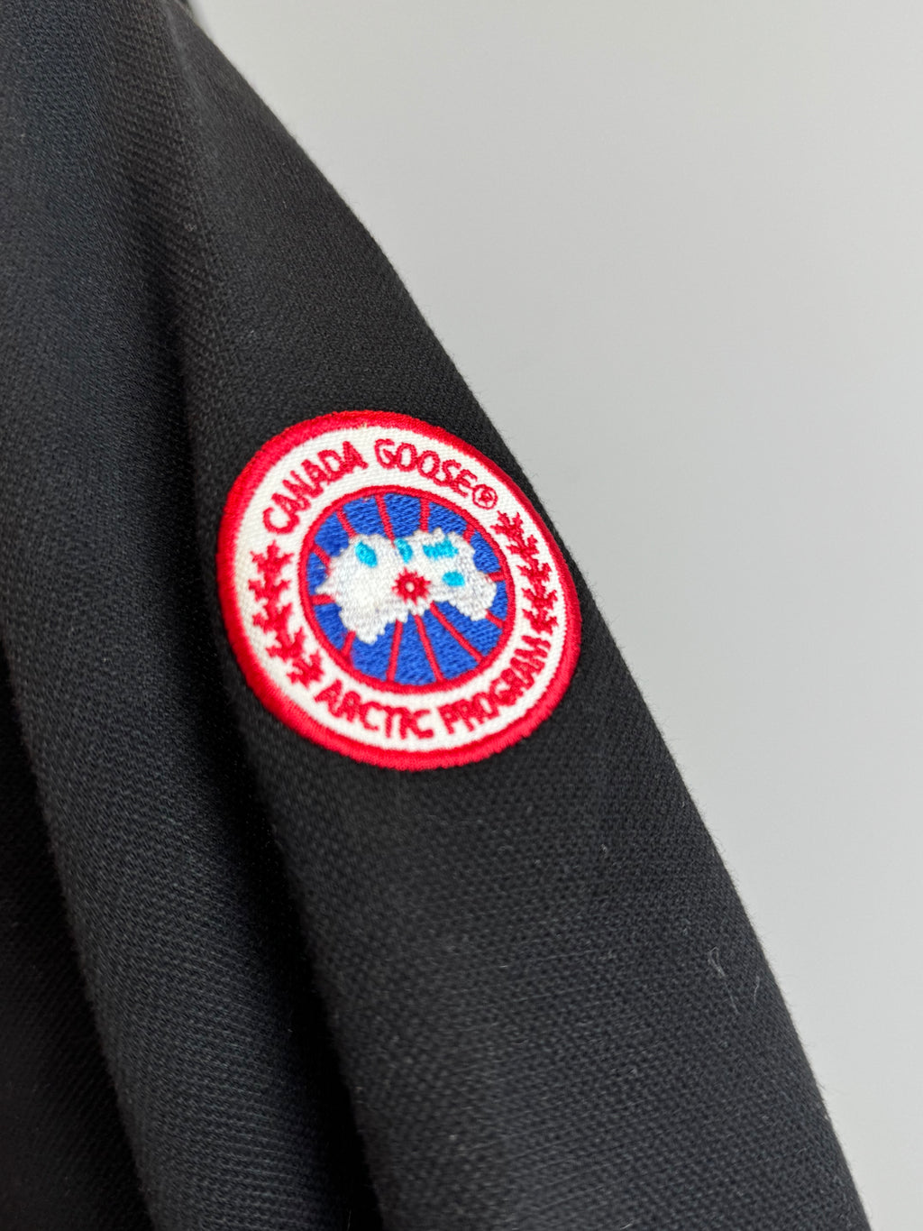 CANADA GOOSE 1/4 ZIP SWEATER BLACK (NFC CODE) HQ